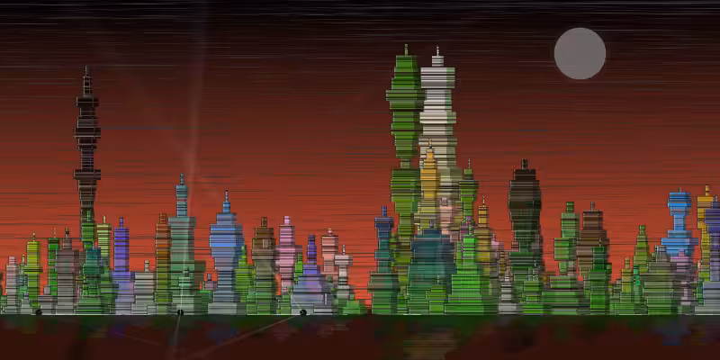 Fictional Cityscapes #73