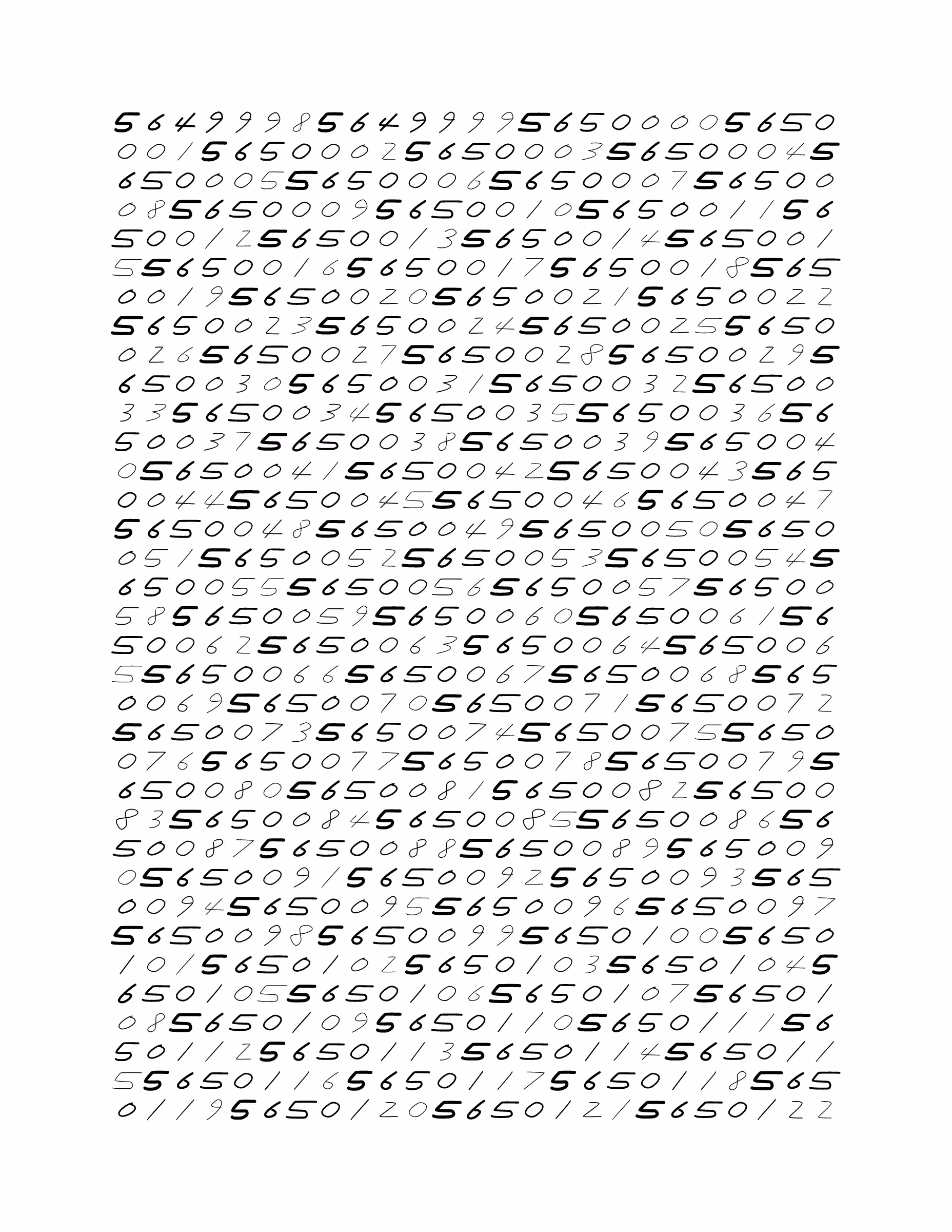 Endless (5,607,250 to Infinity) #127