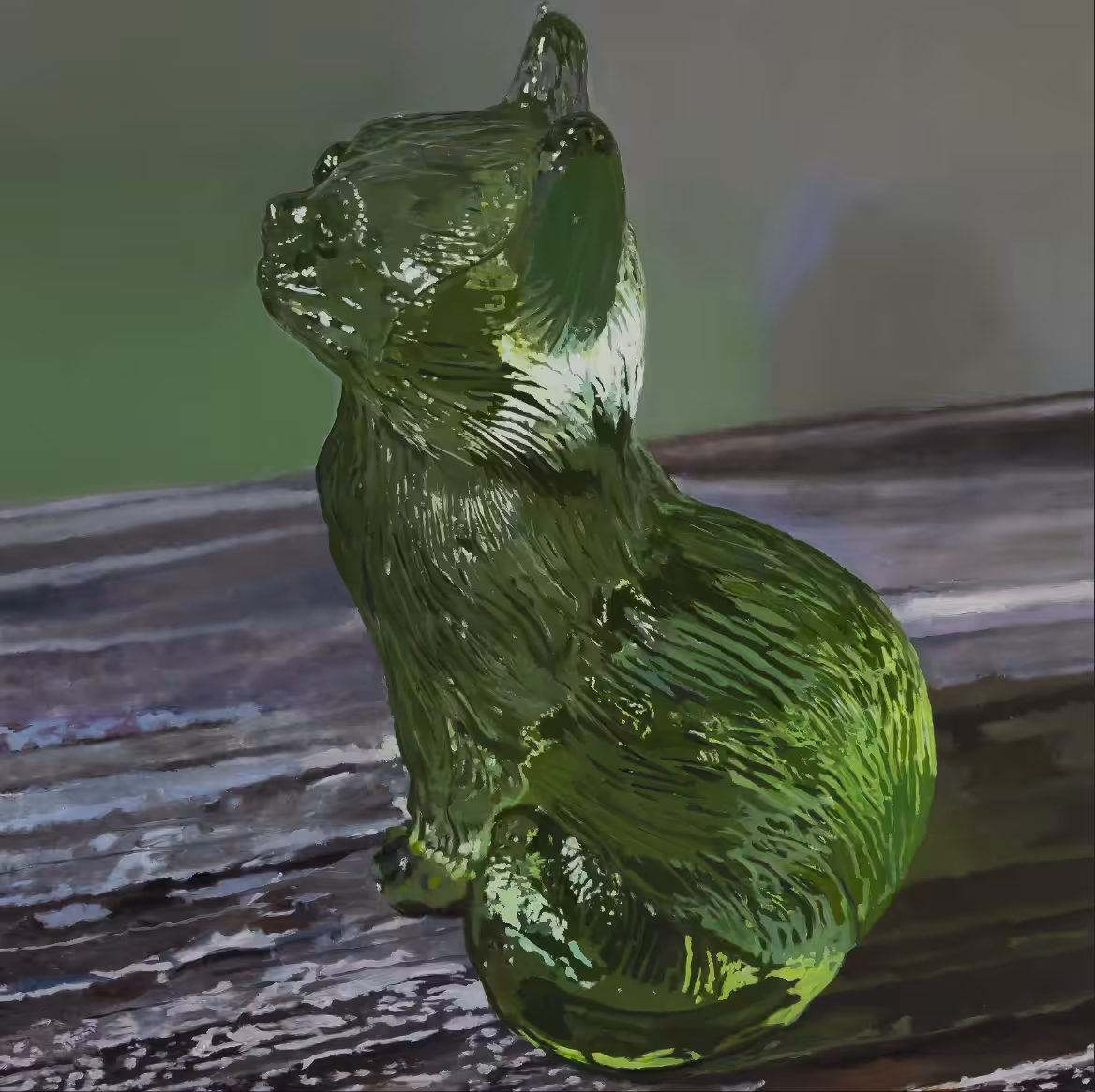 Glass Cat by Nick Farhi