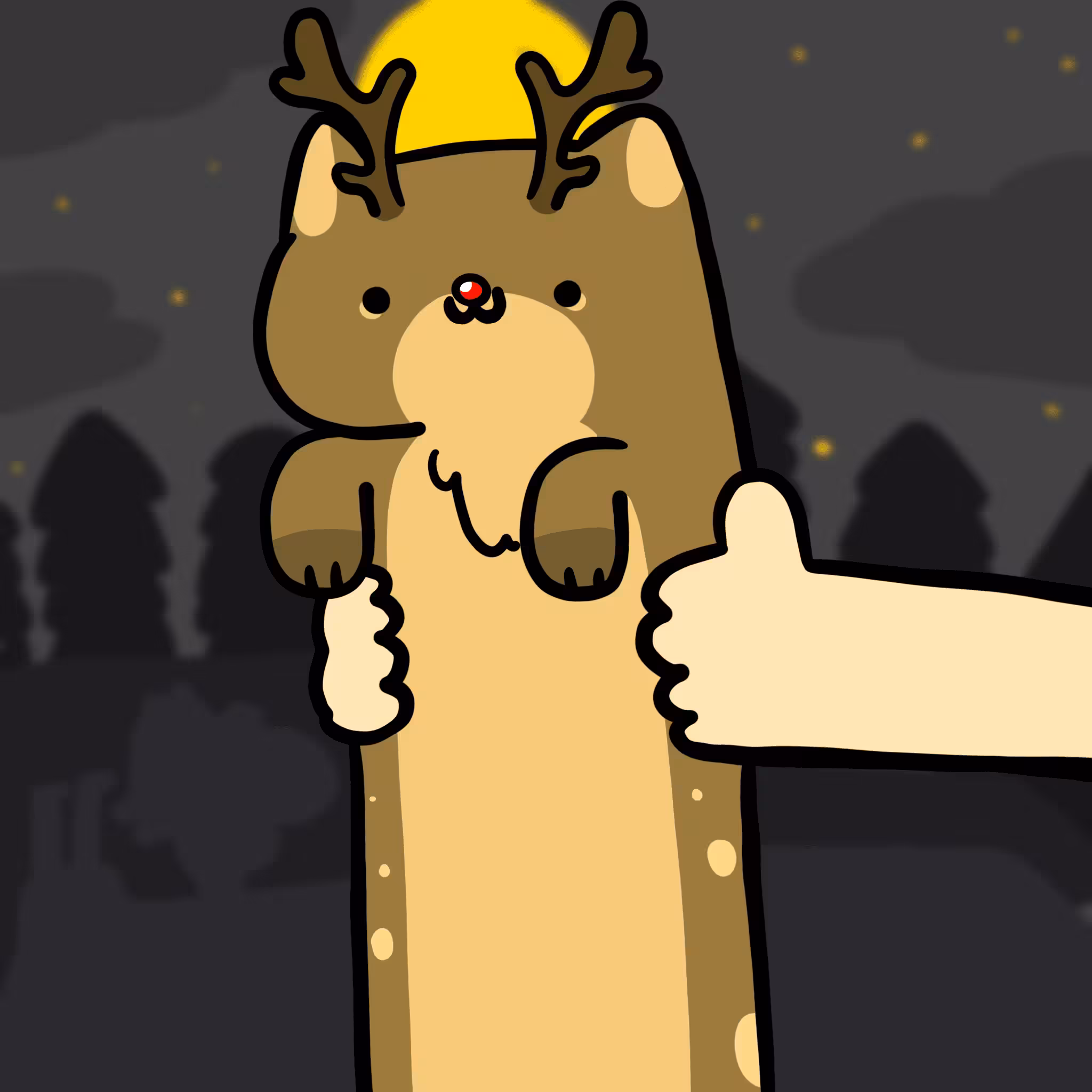 Long Long Cat: Long long deer cat #137