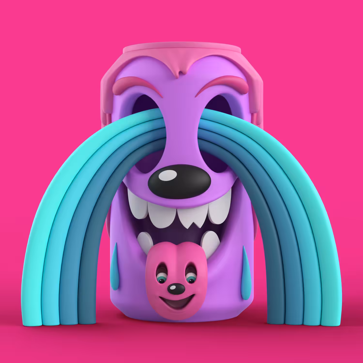 Mad Can (3D) #164