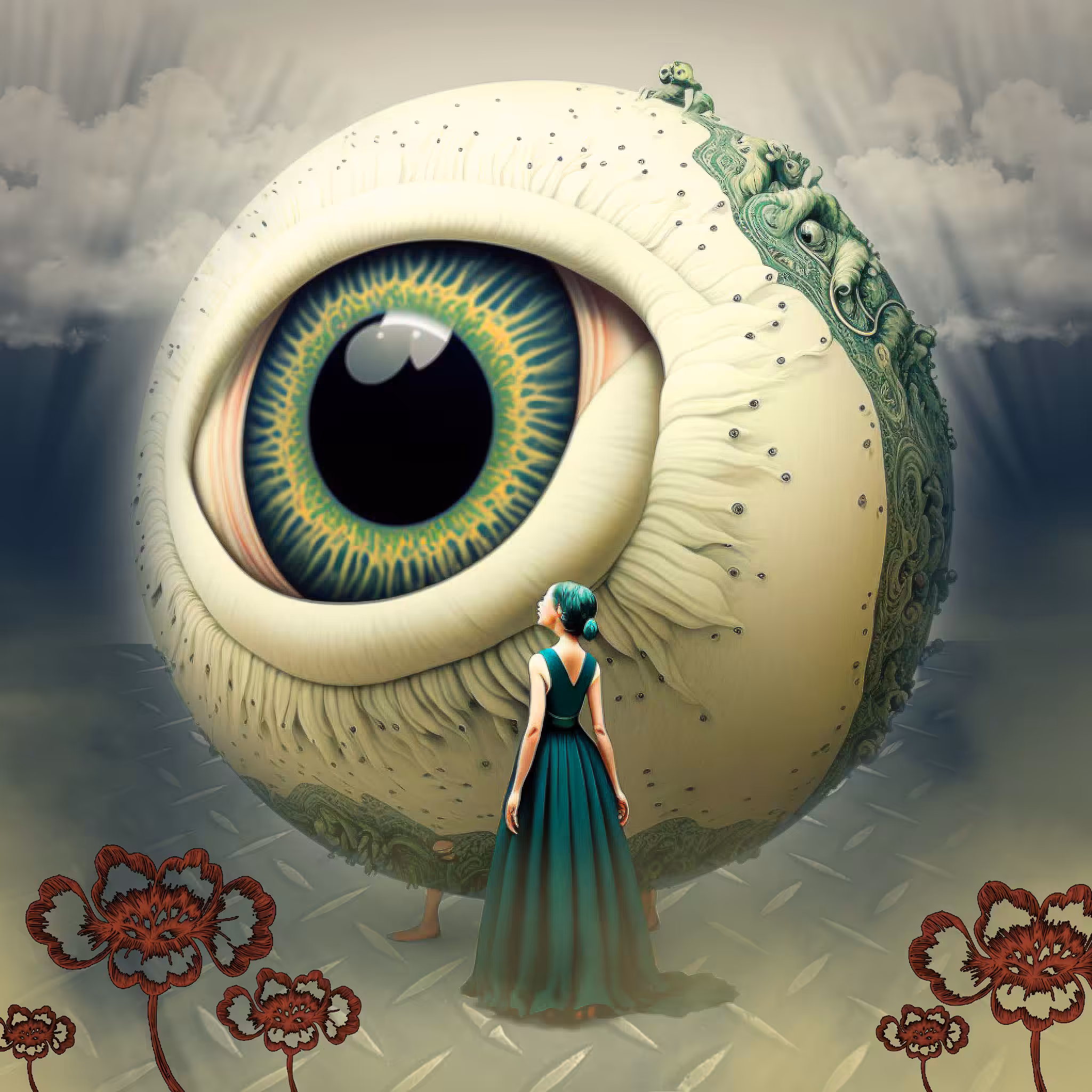 The Eyelien and the Lady III