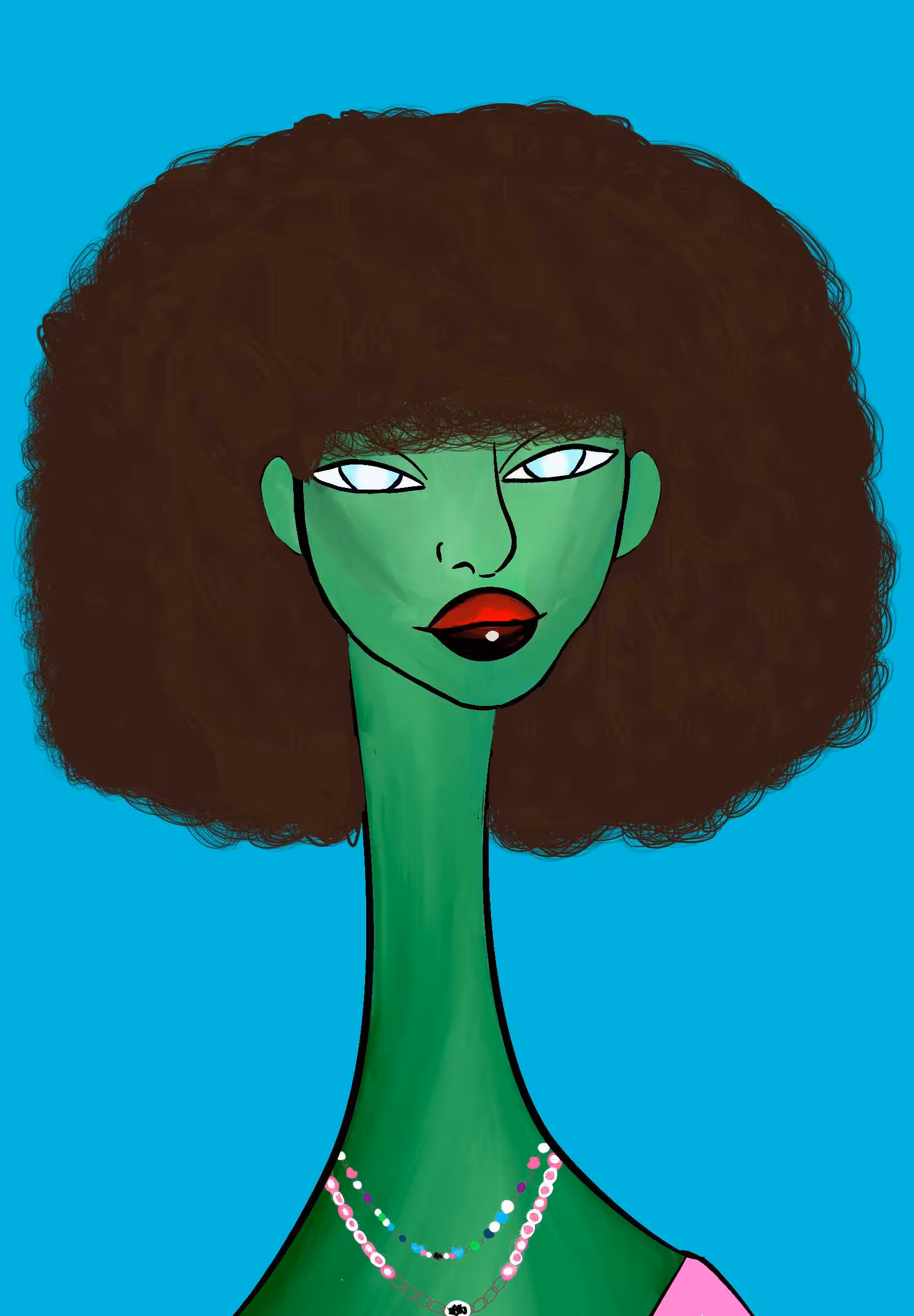 Long Neckie Ladies: Long Neckie Lady #1363
