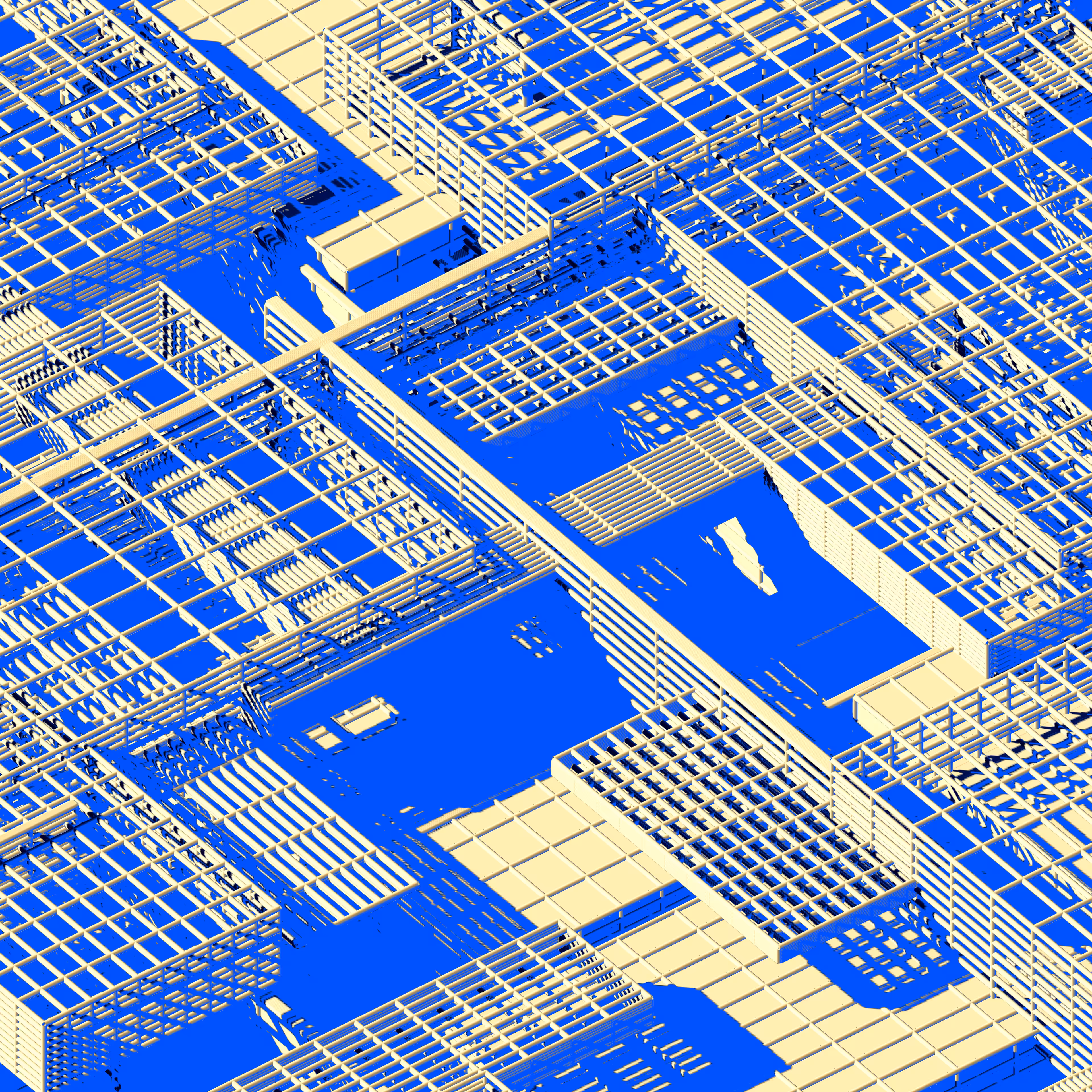 Wireframe City #002