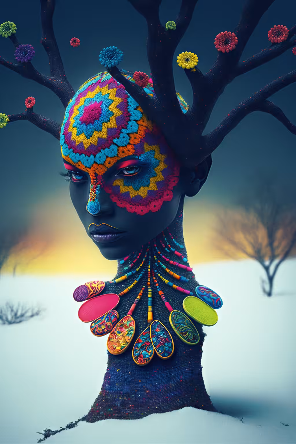 ETHEREAL MITTEN TREE