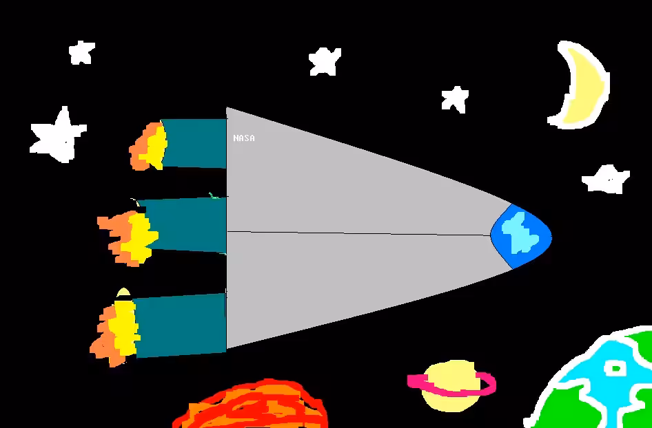 Bunny goes to Mars