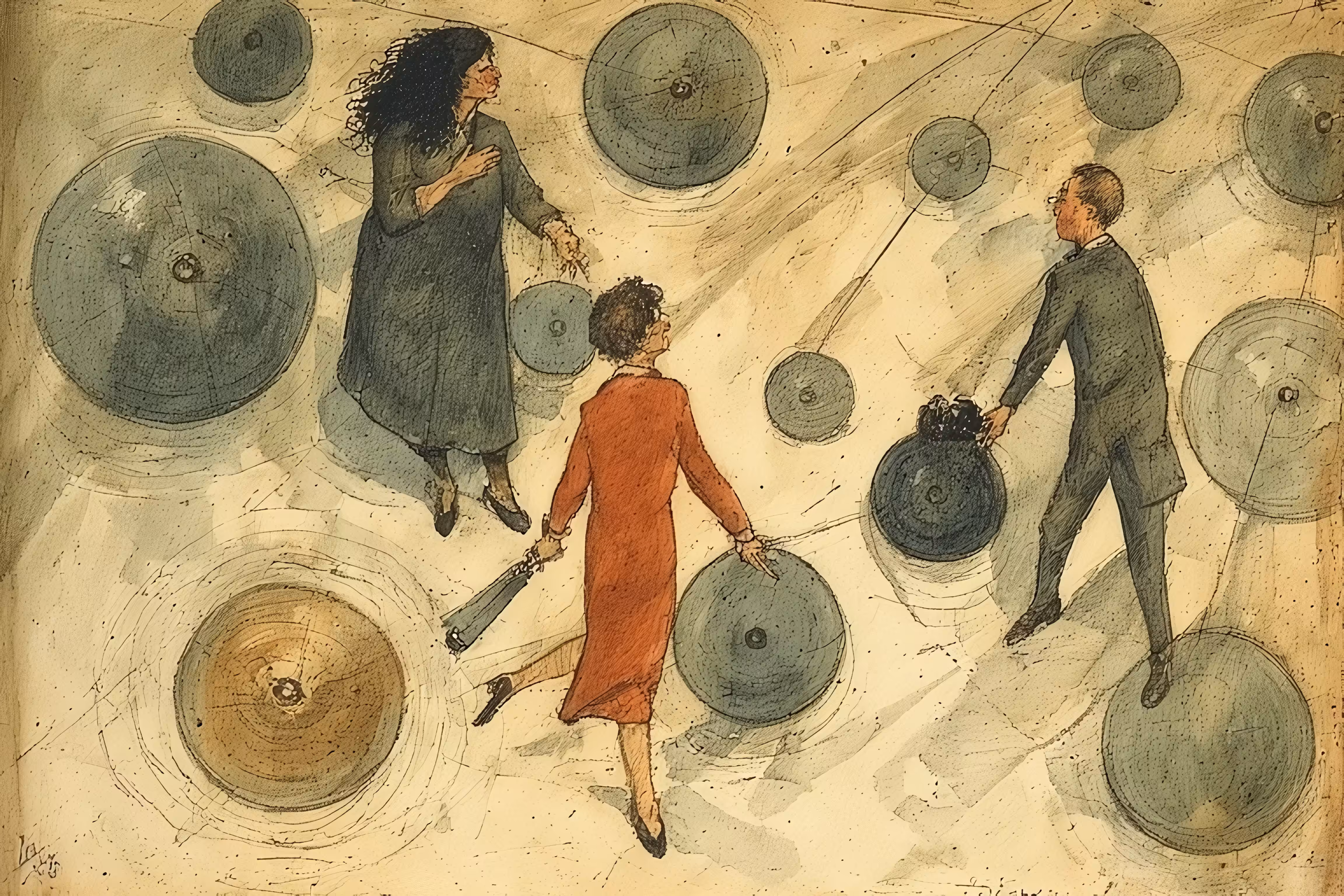 Wandering Among the Discs