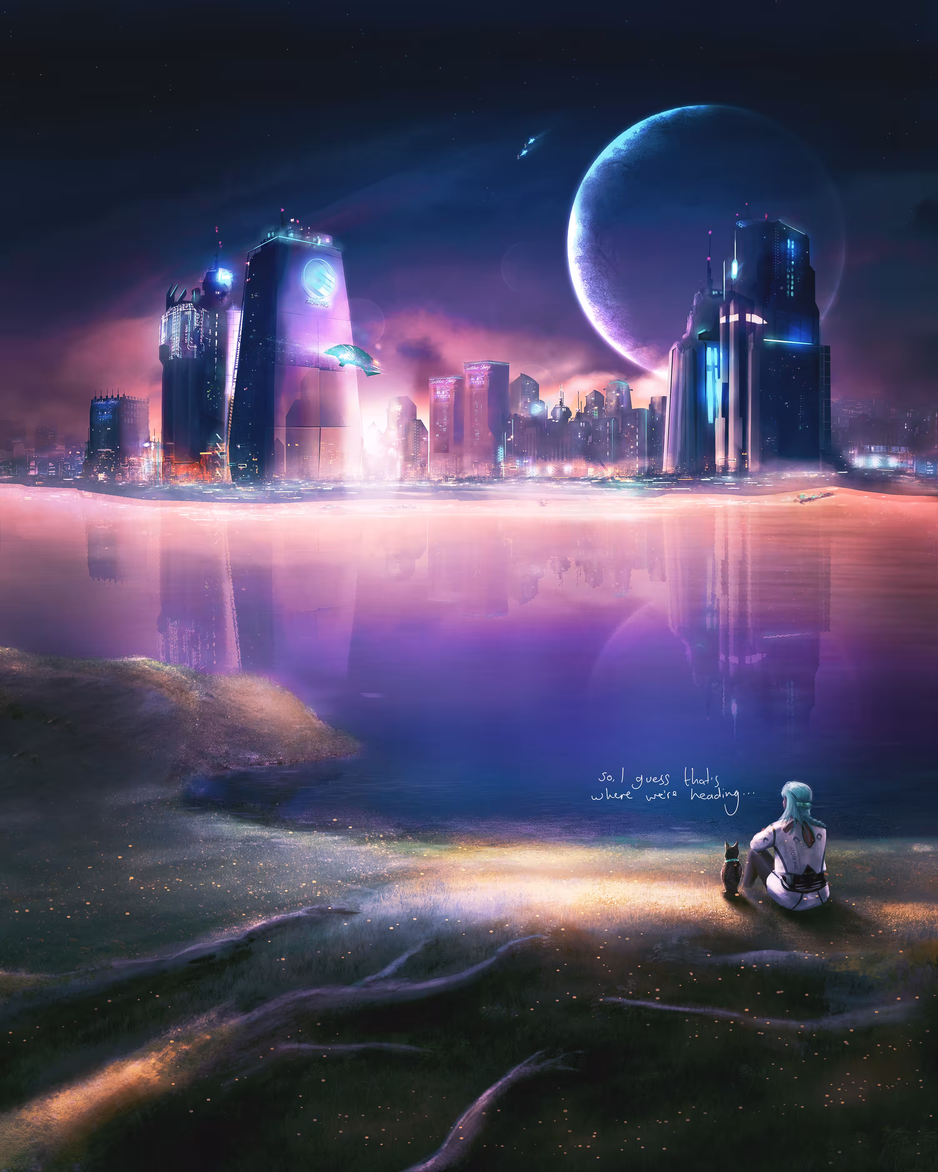The Future Lies Ahead