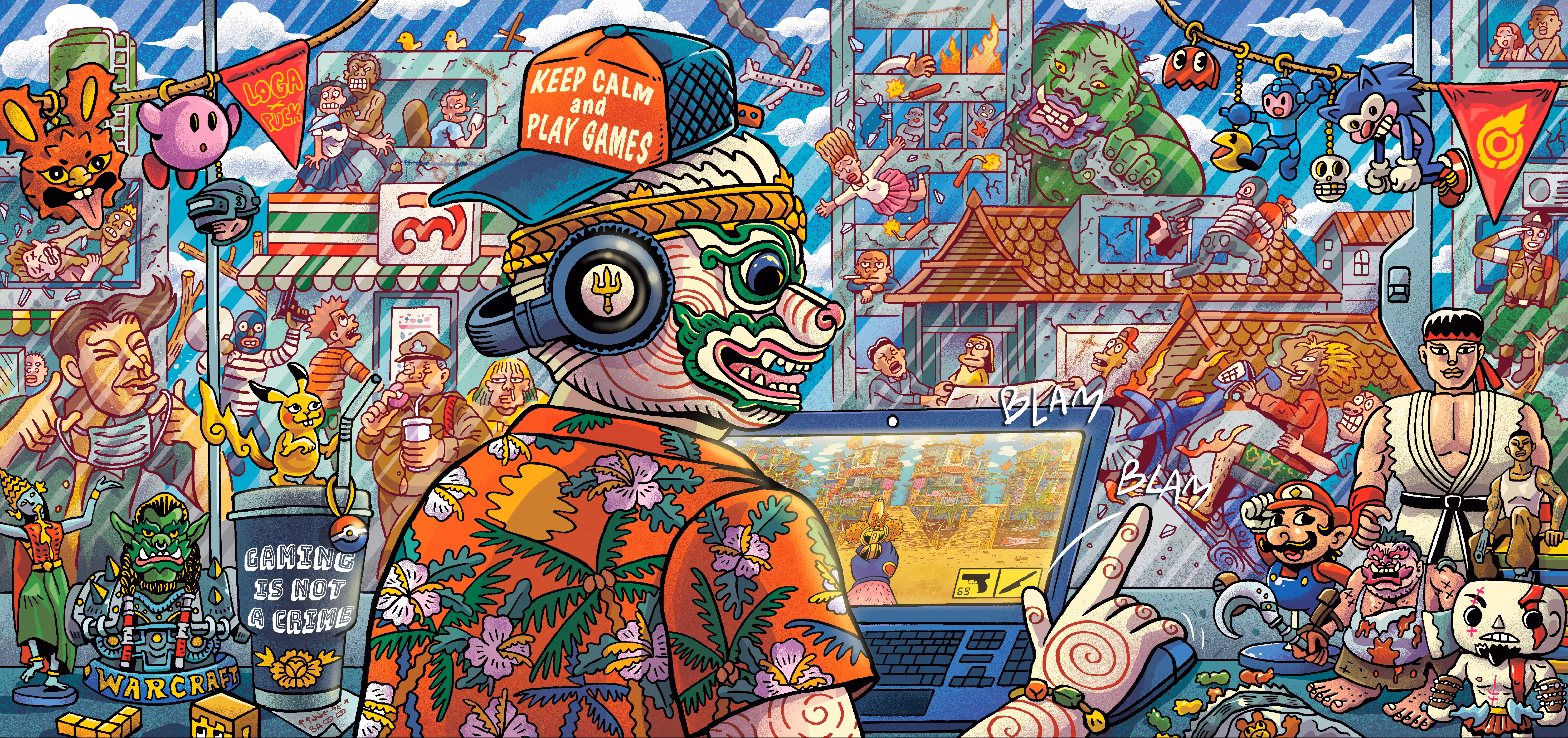 Keep Calm And Play Games