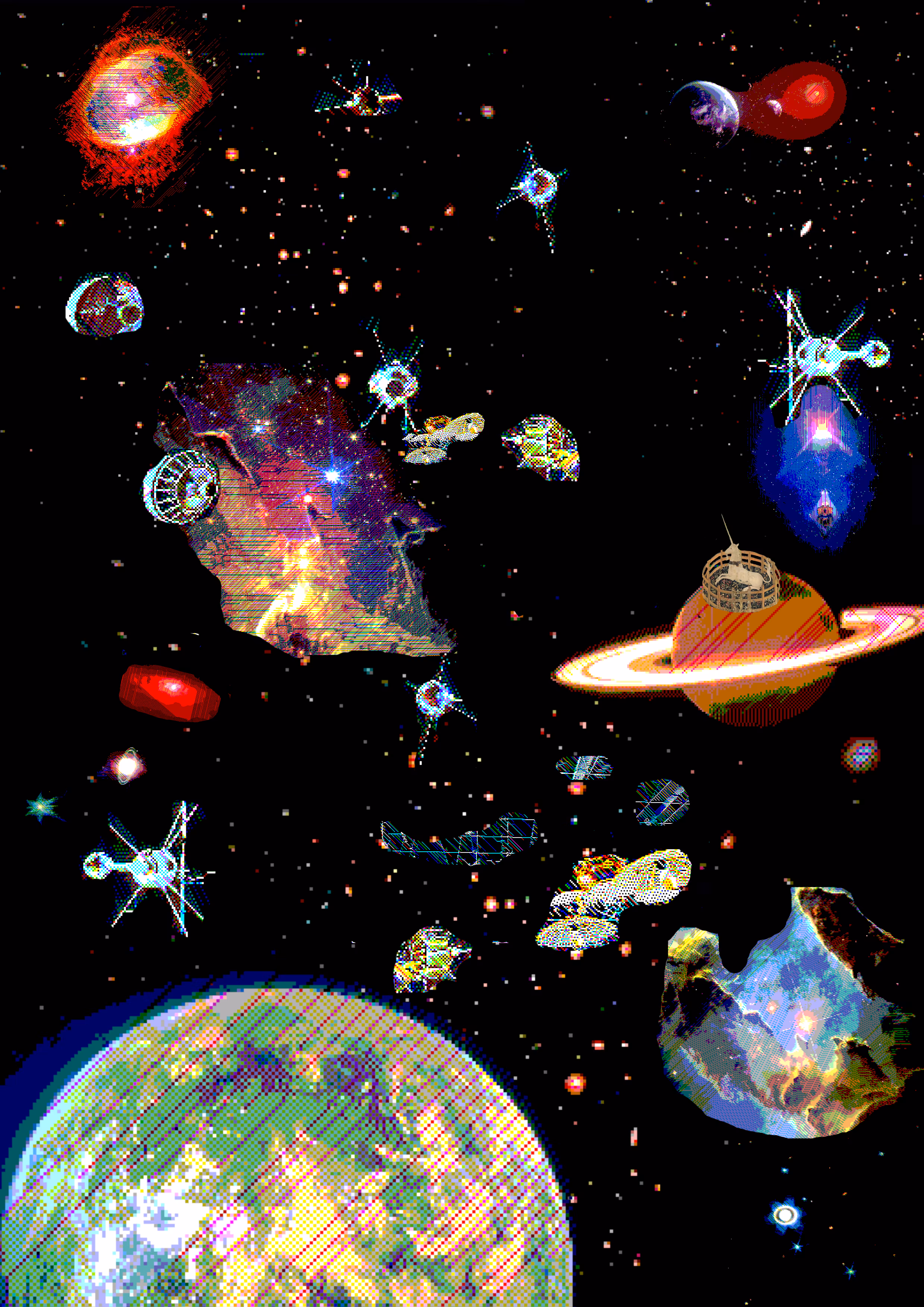 Unicorn's Cosmic Garden