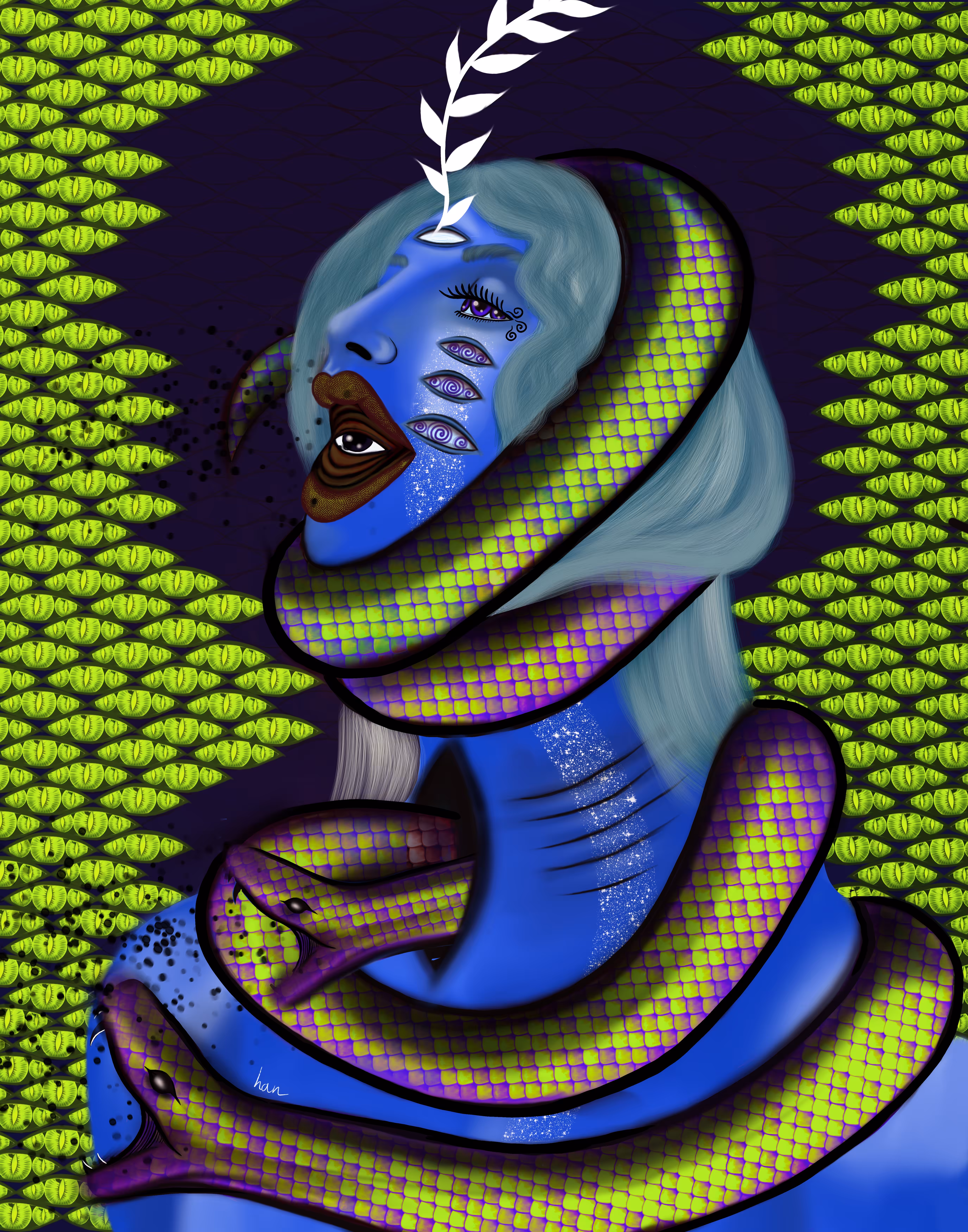 Mother of snakes 