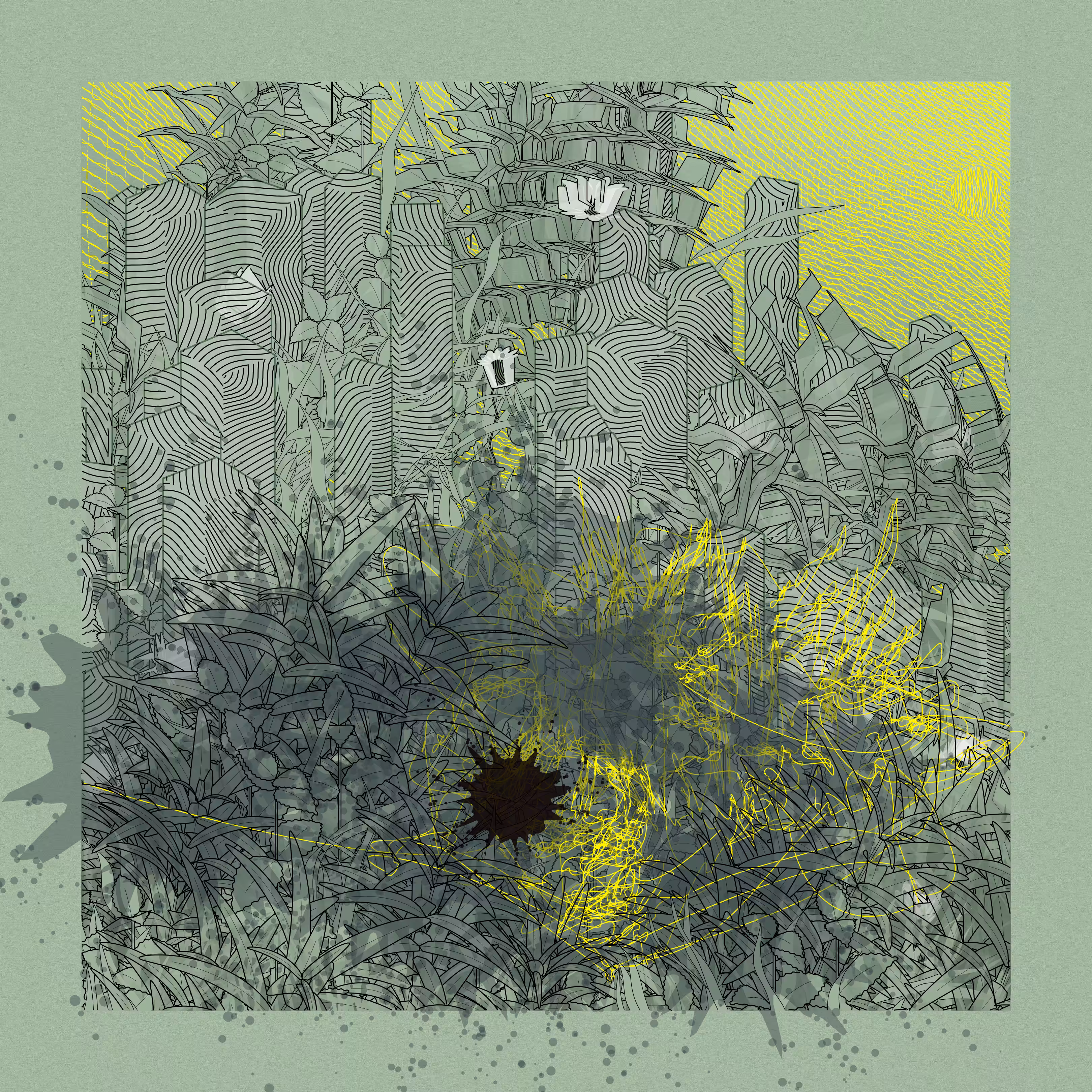 Landscape with Carbon Capture #506