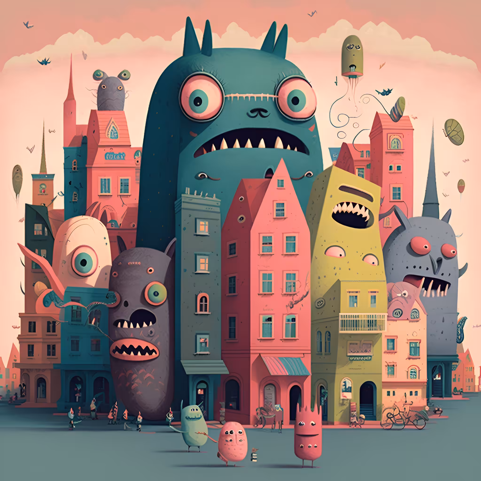 Funny Monsters #32