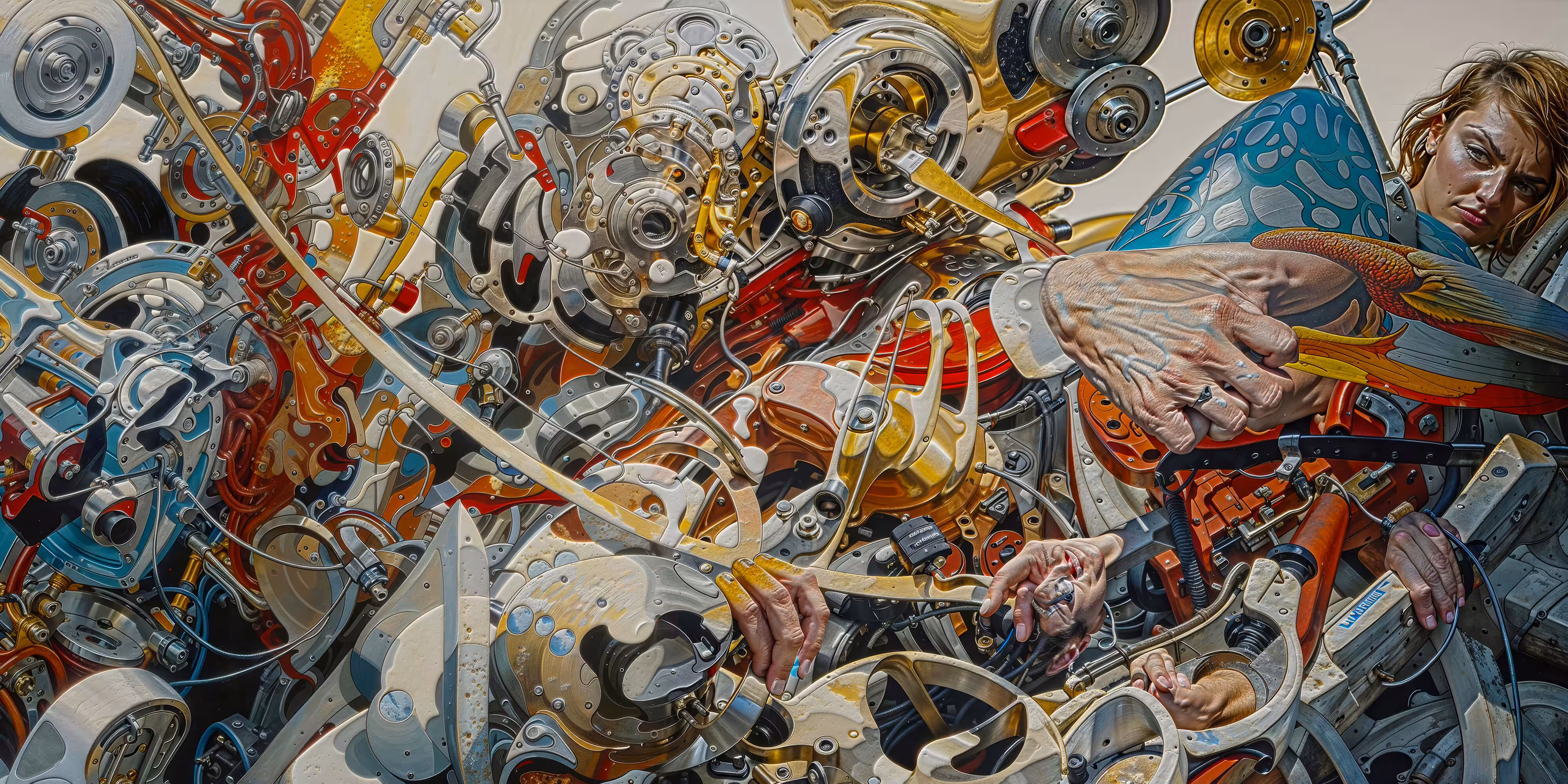The Infinite Universe: Hands And Gears
