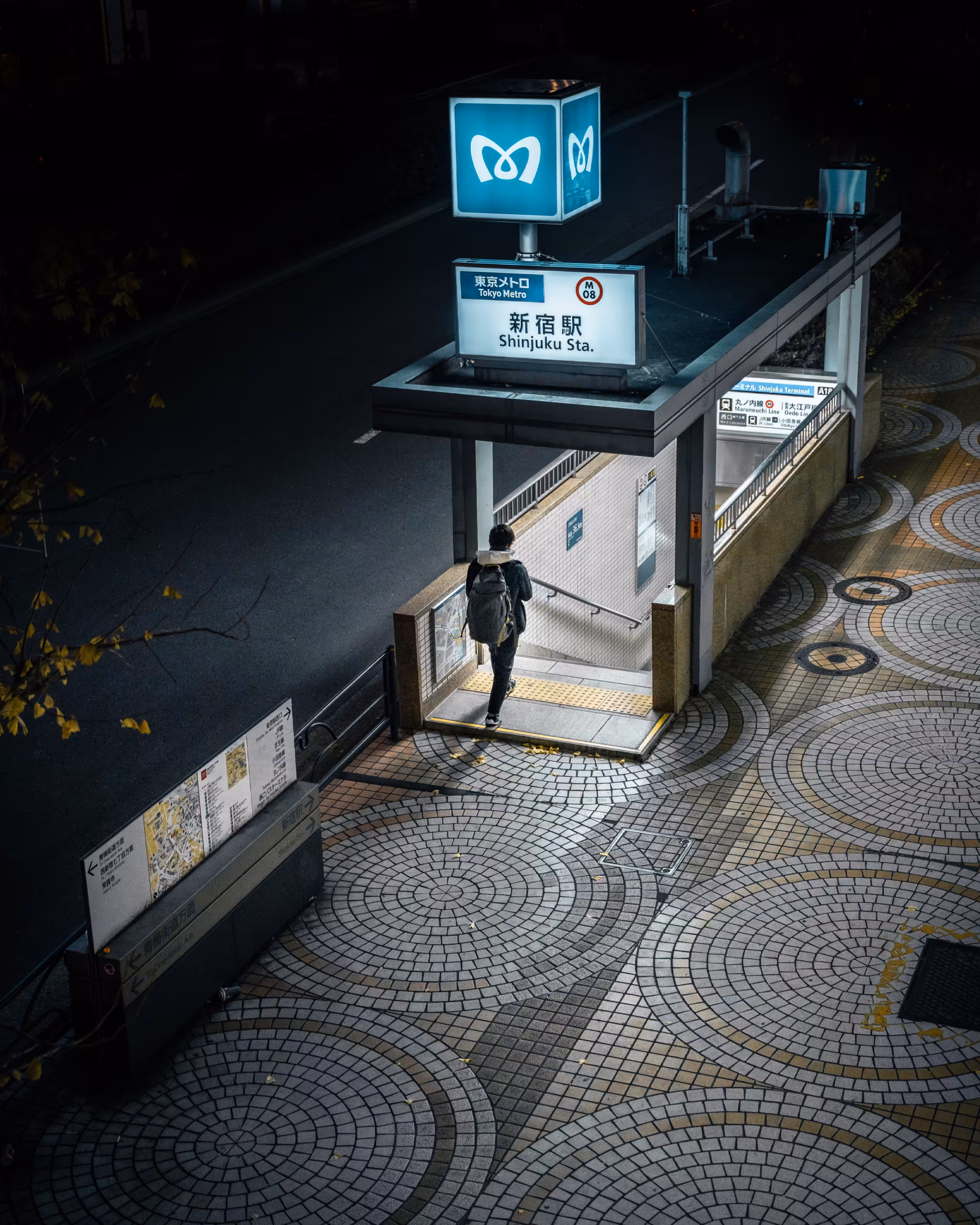 Subway entrance