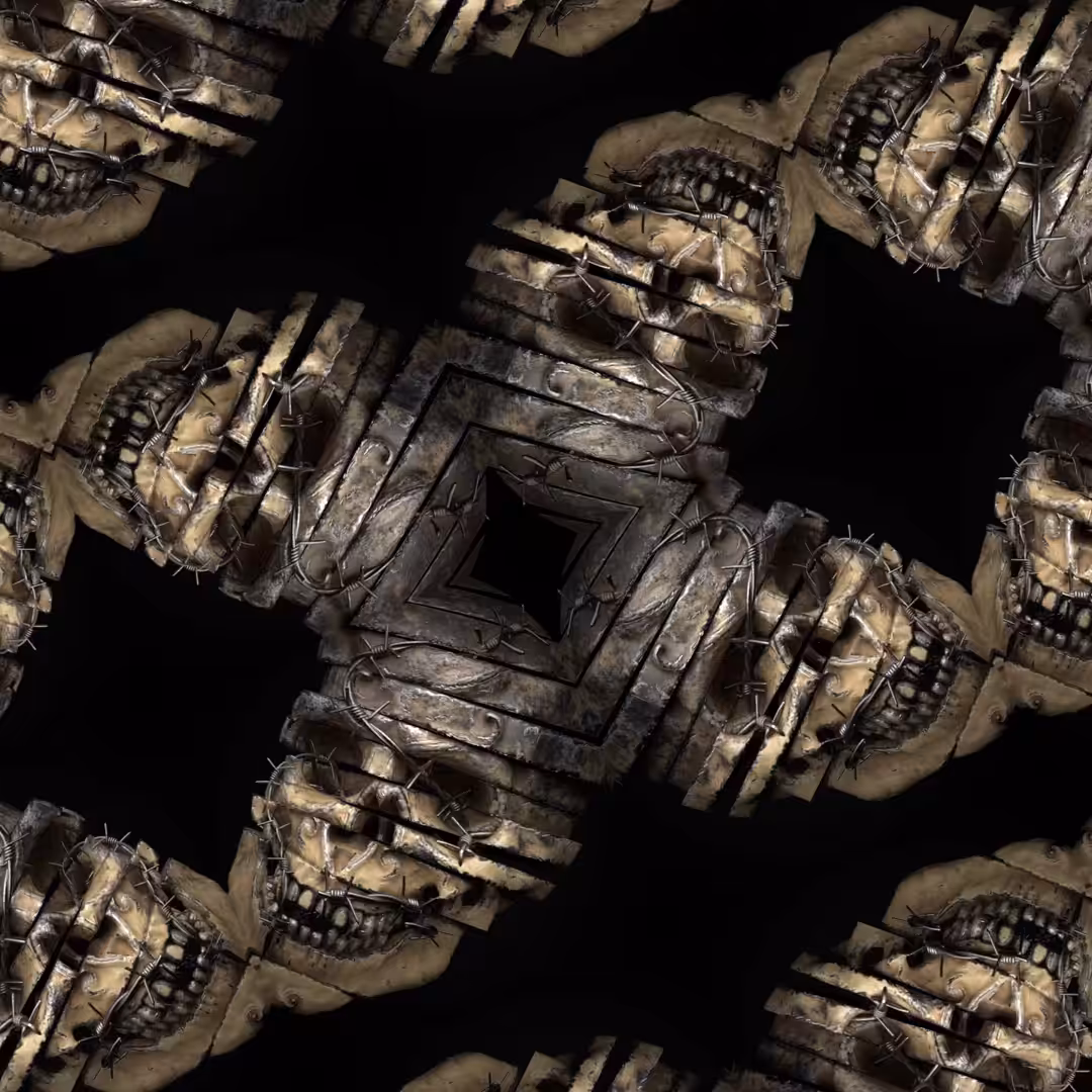 Sliced skulls