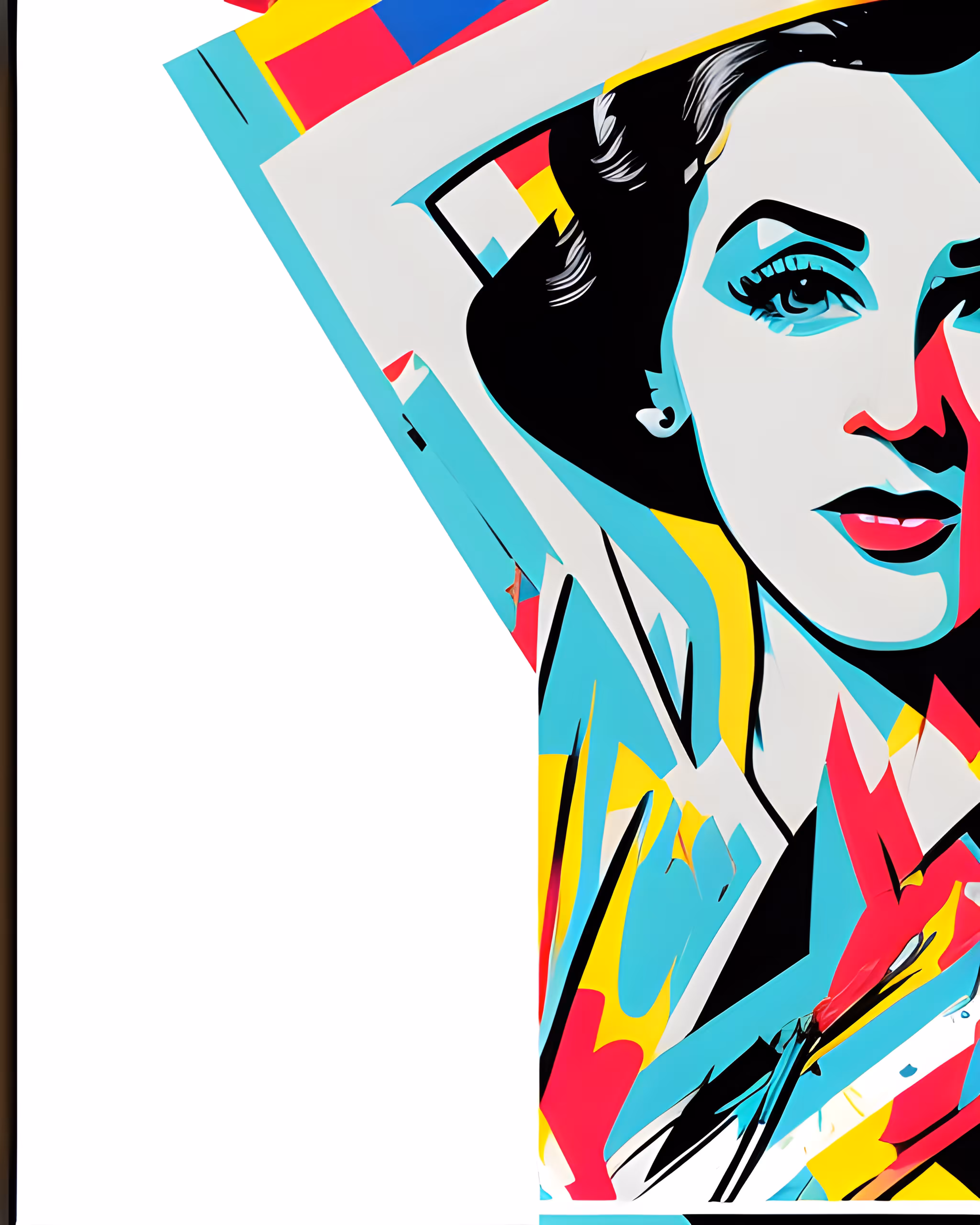 Pop art - woman - 230722/3