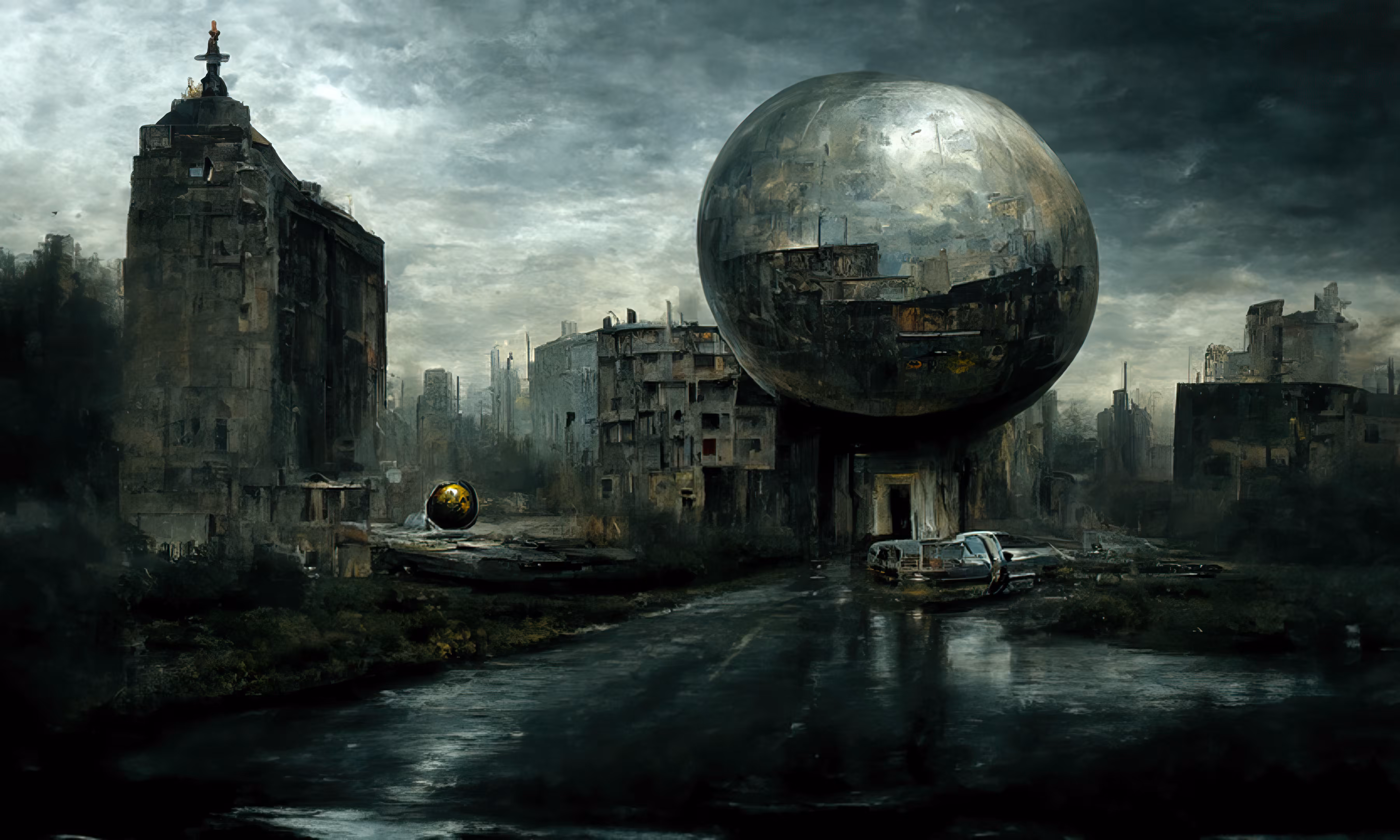 Invaded by Time and Reflection#17