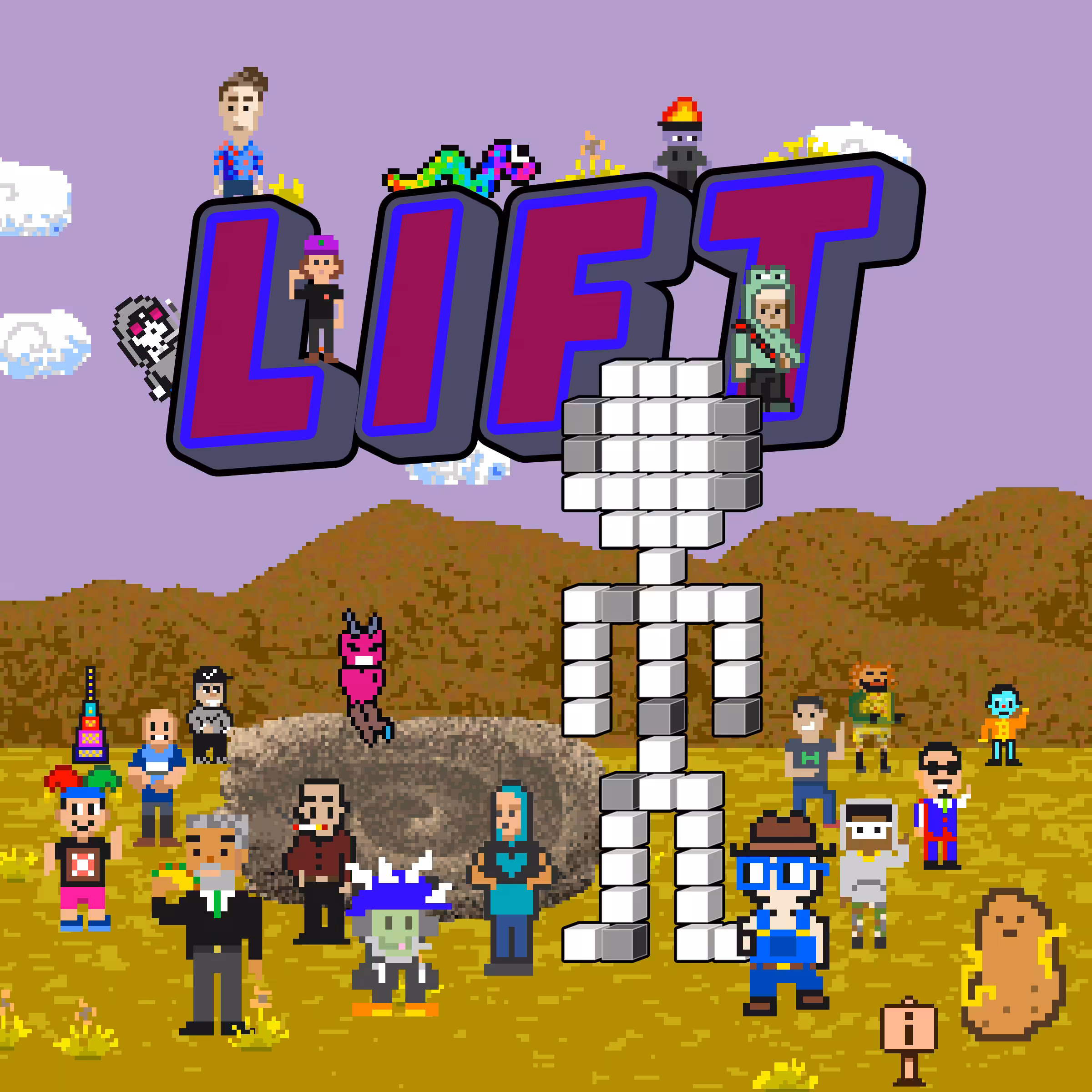 LIFT (a self portrait) #545
