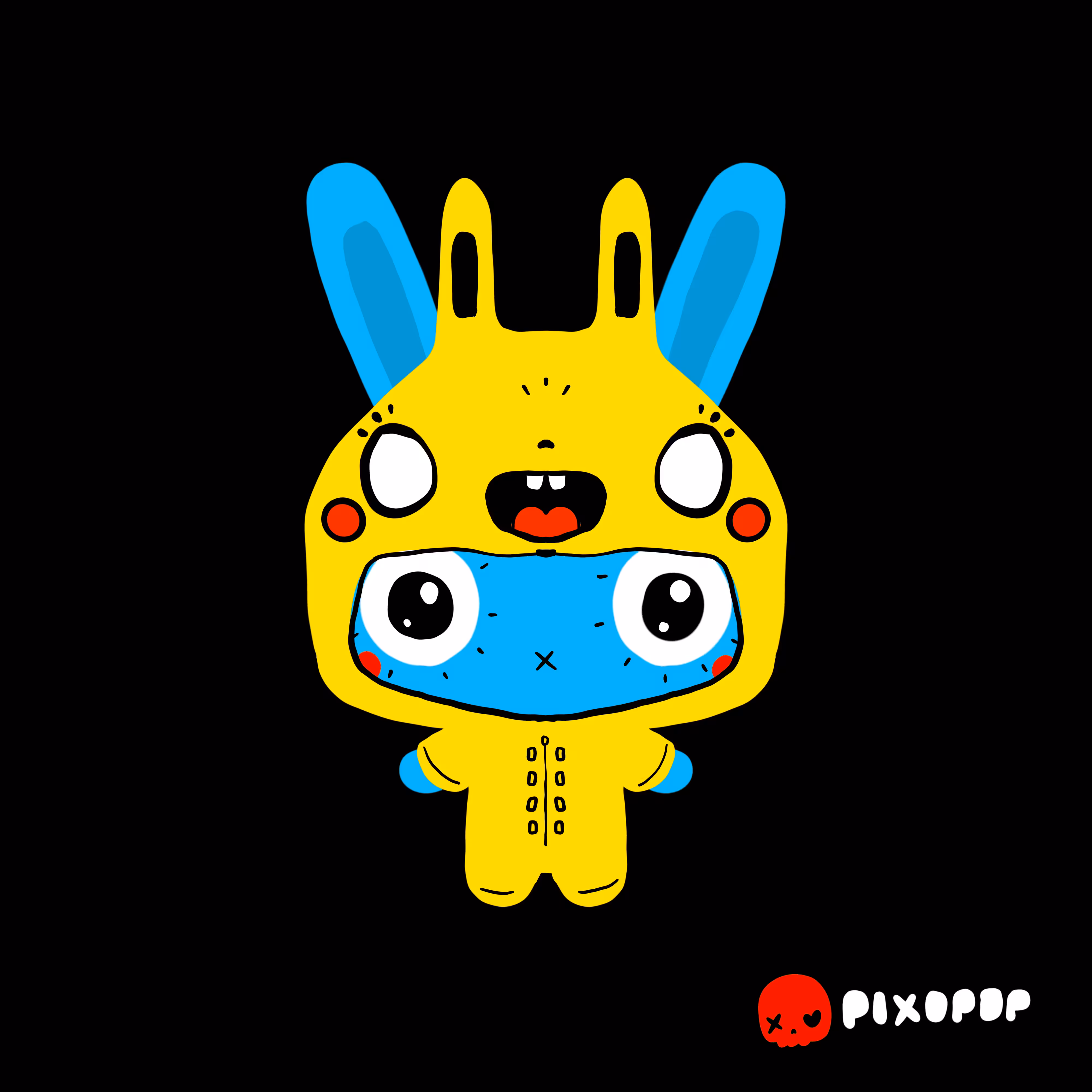 PIXOPOP CUTIES: Stitch Bunny #146