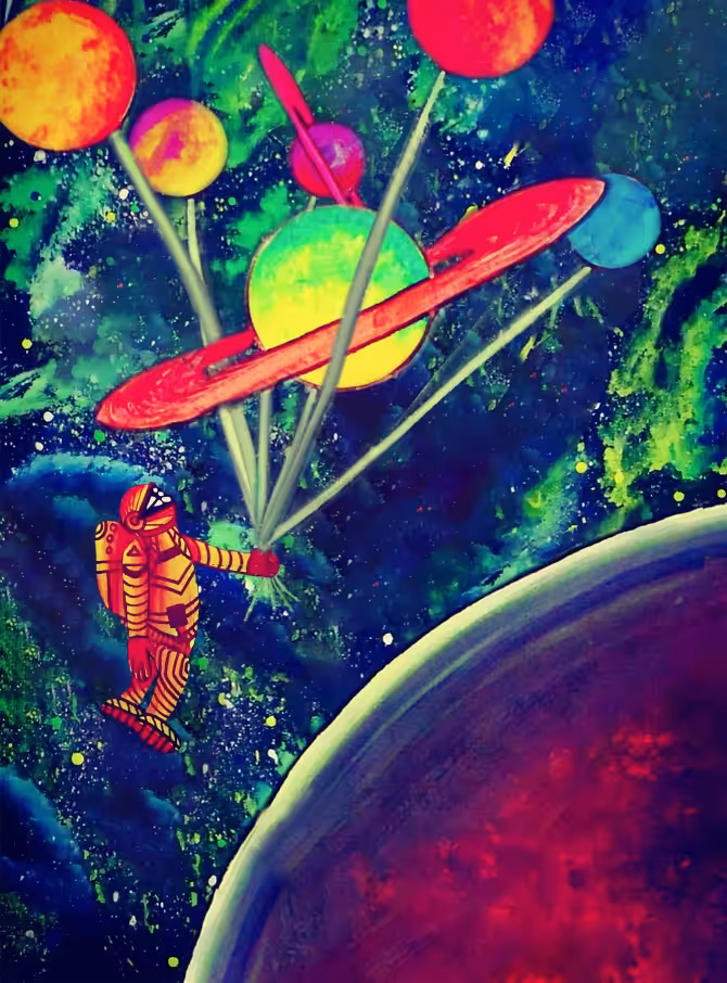 👩‍🚀 The Little Astronaut