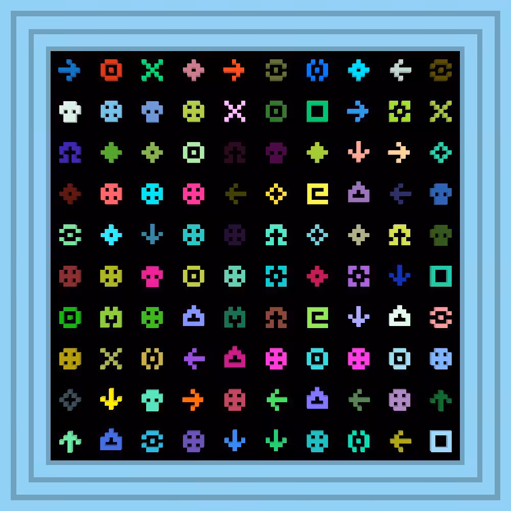666 :: Procedural Symbols #137/1000