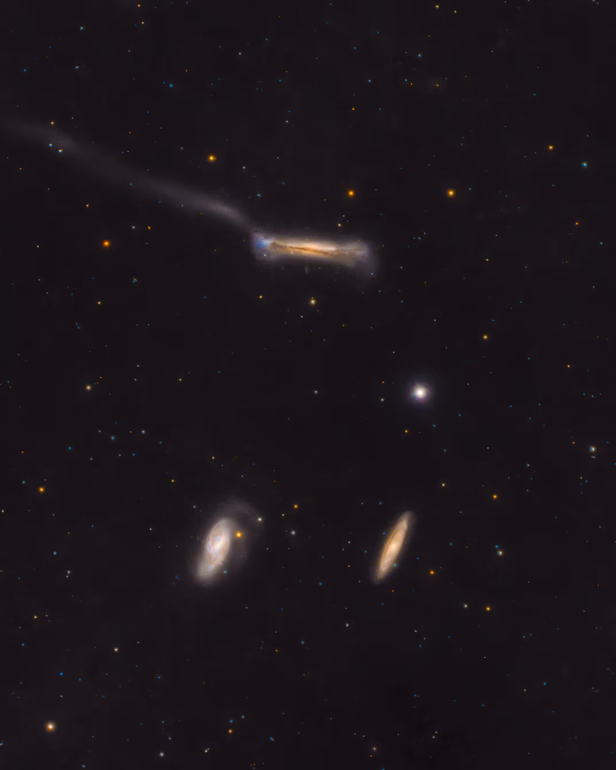 The Leo Triplet
