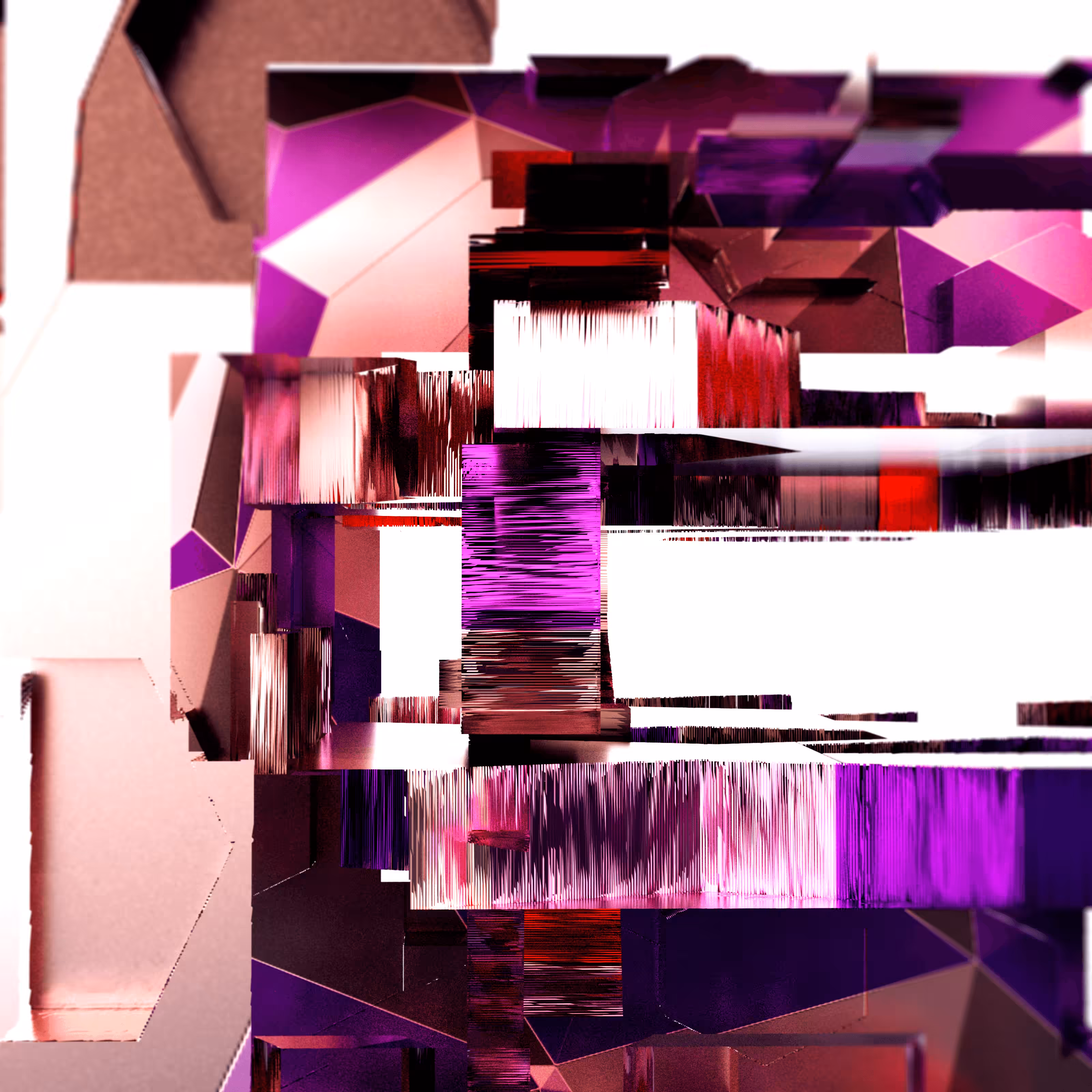Purple going Upstairs - World of Abstractania 009