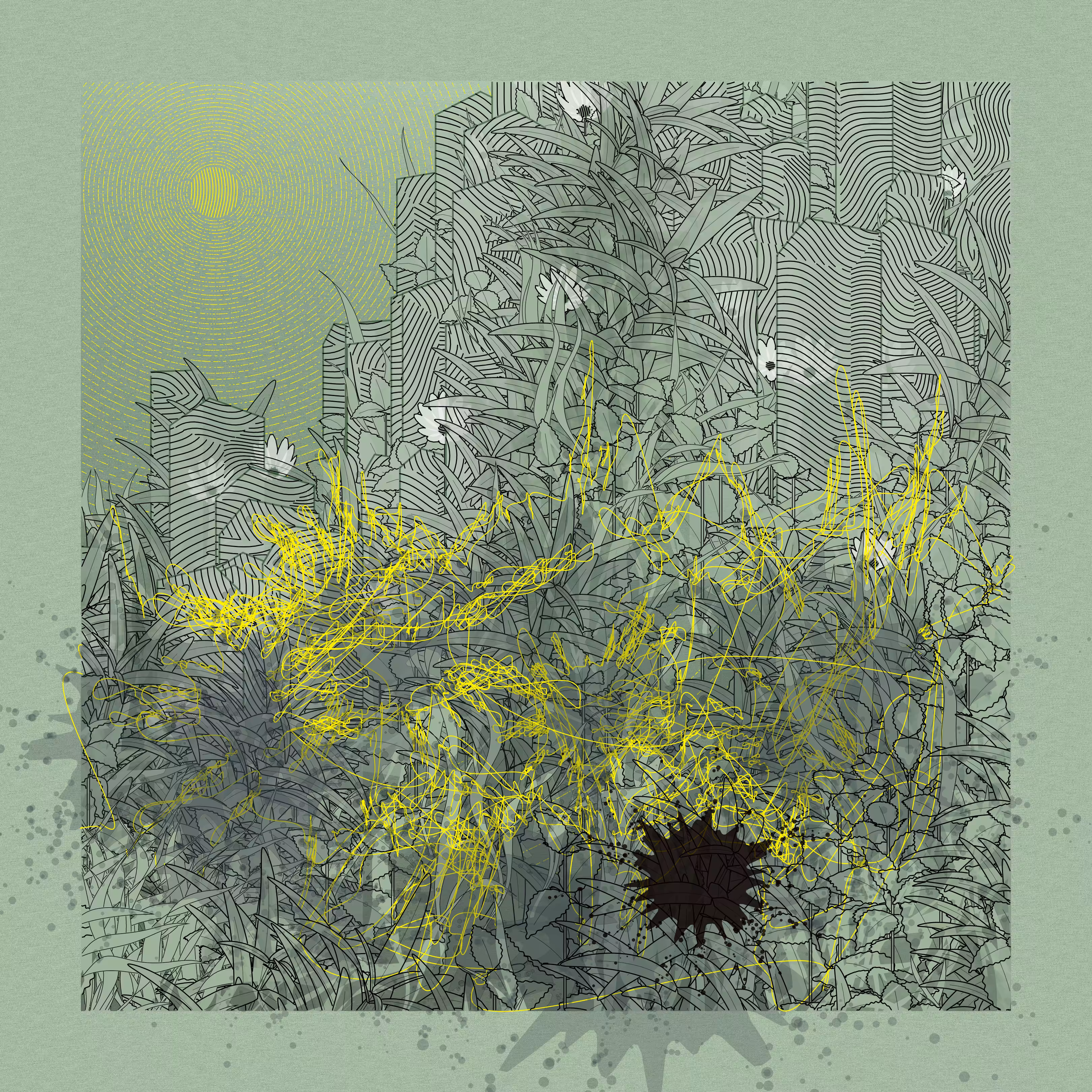 Landscape with Carbon Capture #3466