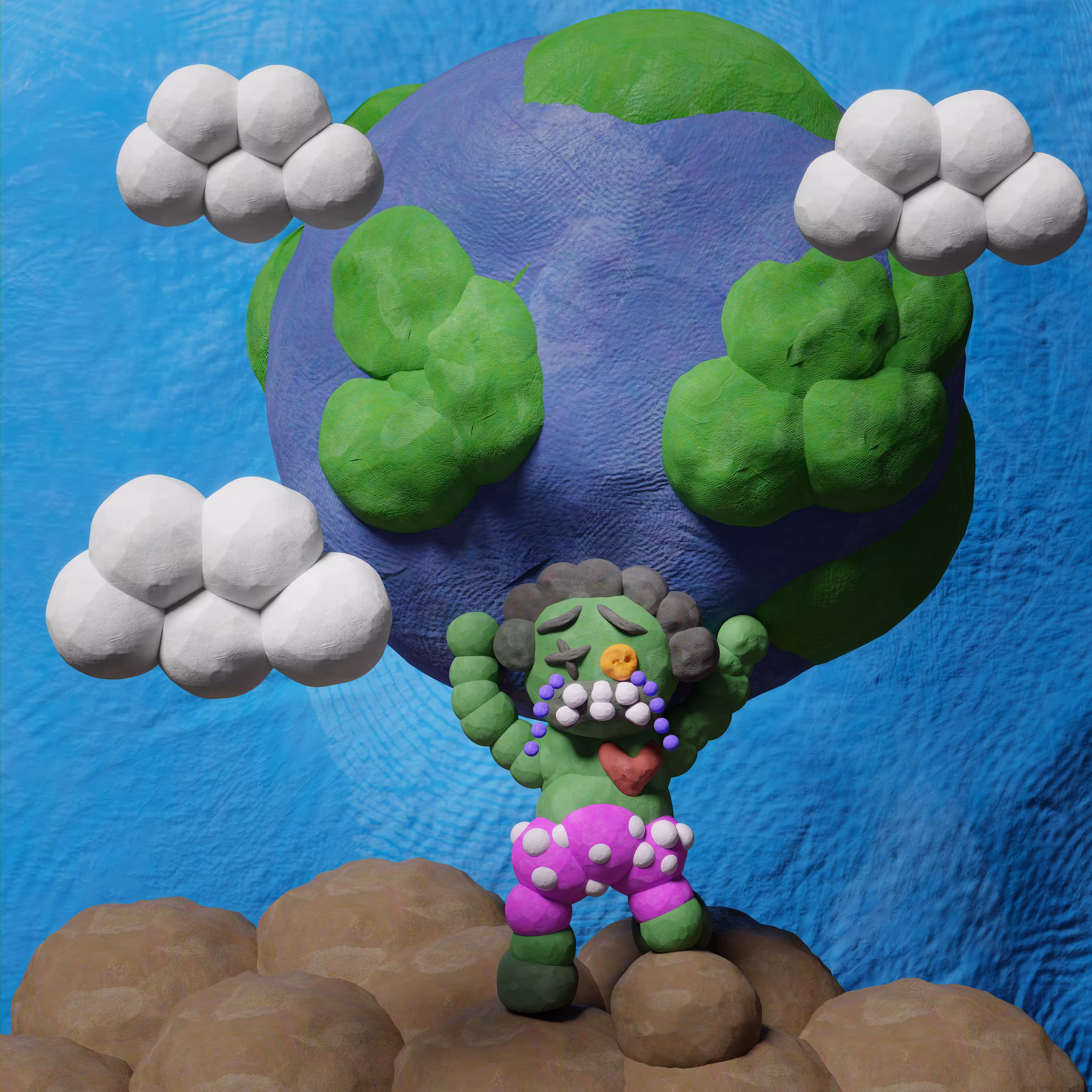 I Carry The Weight Of The World On My Shoulders 