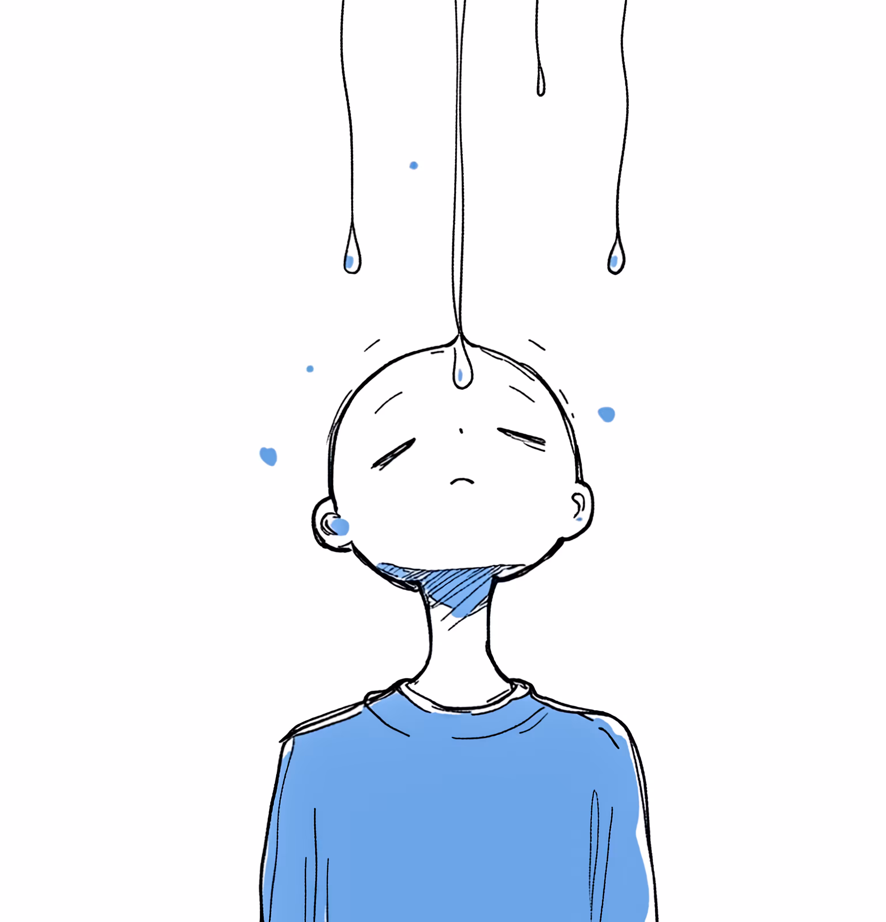 Blue mood