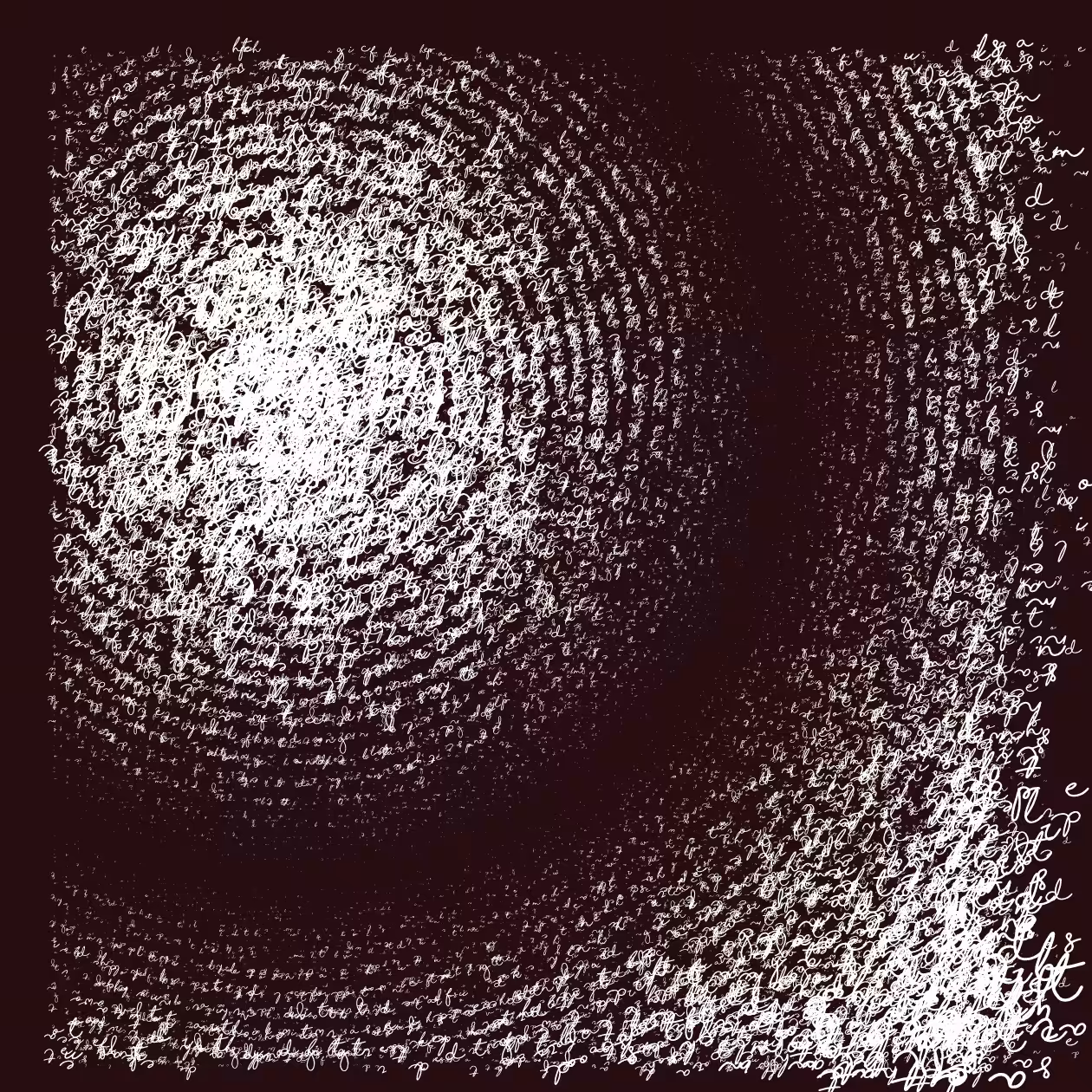 Asemic Writing 1o1 #8