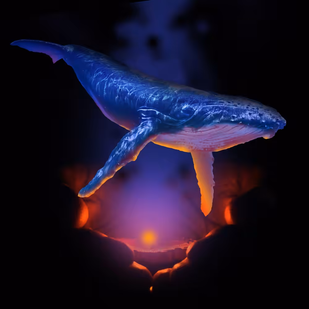 A Whale in Hands