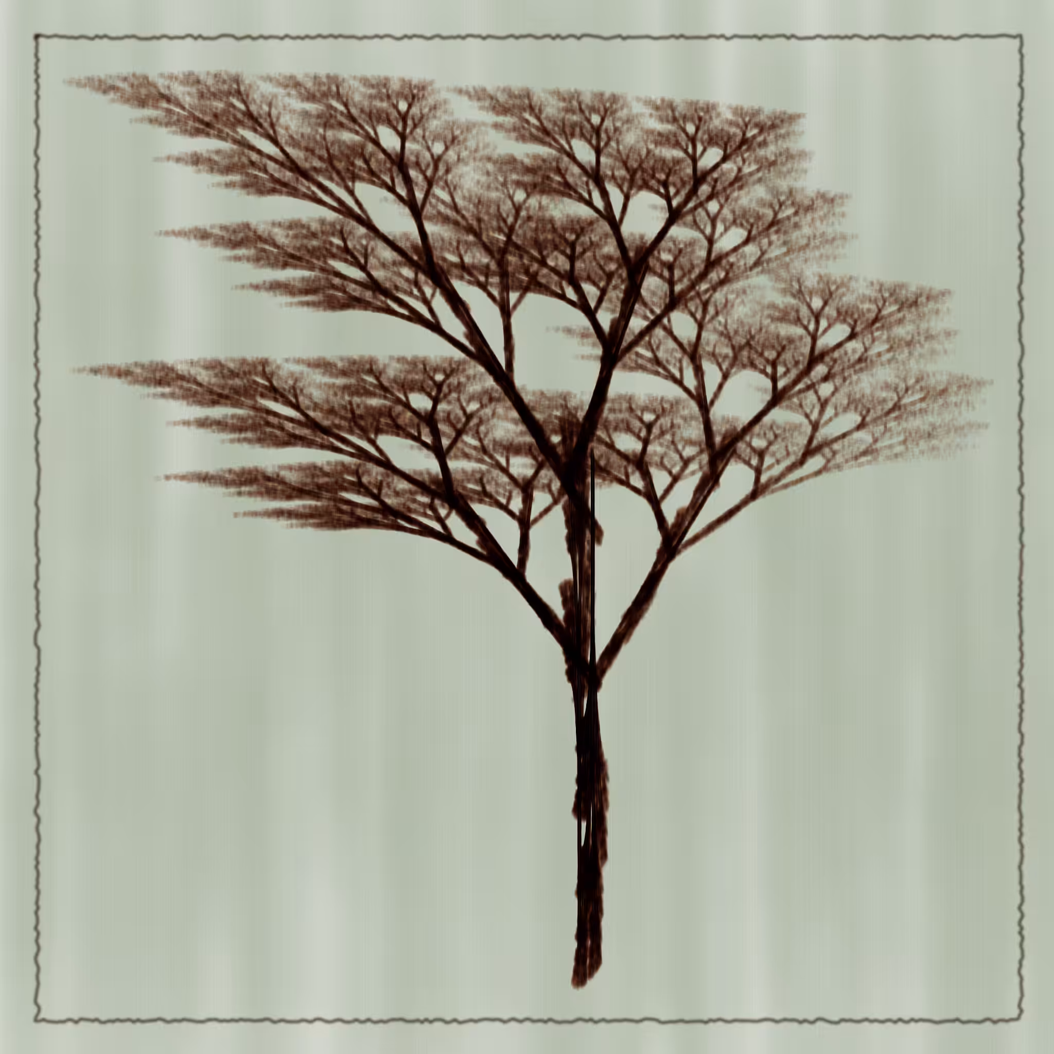 Tree on Silk #11