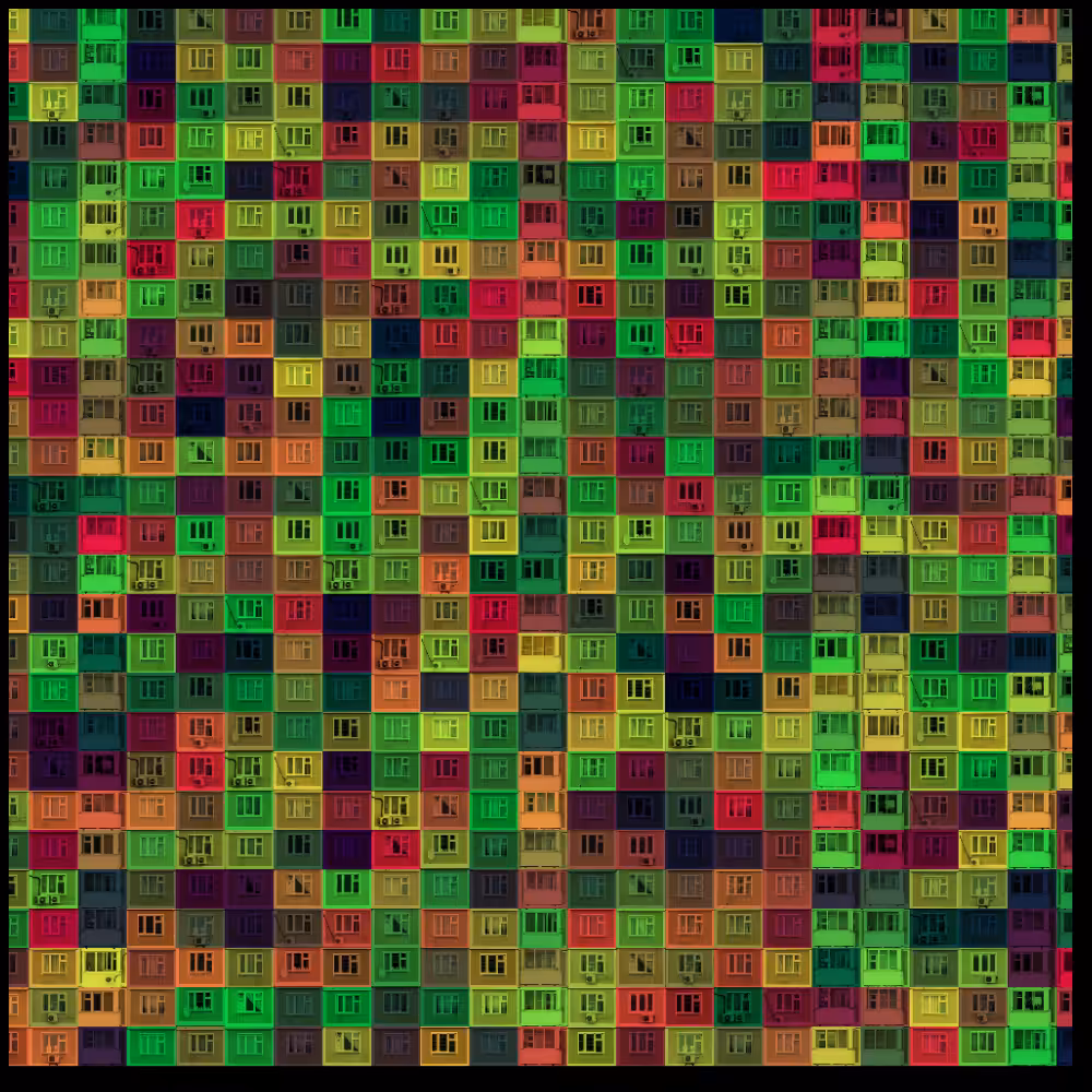 colorized-high-rise-building #4