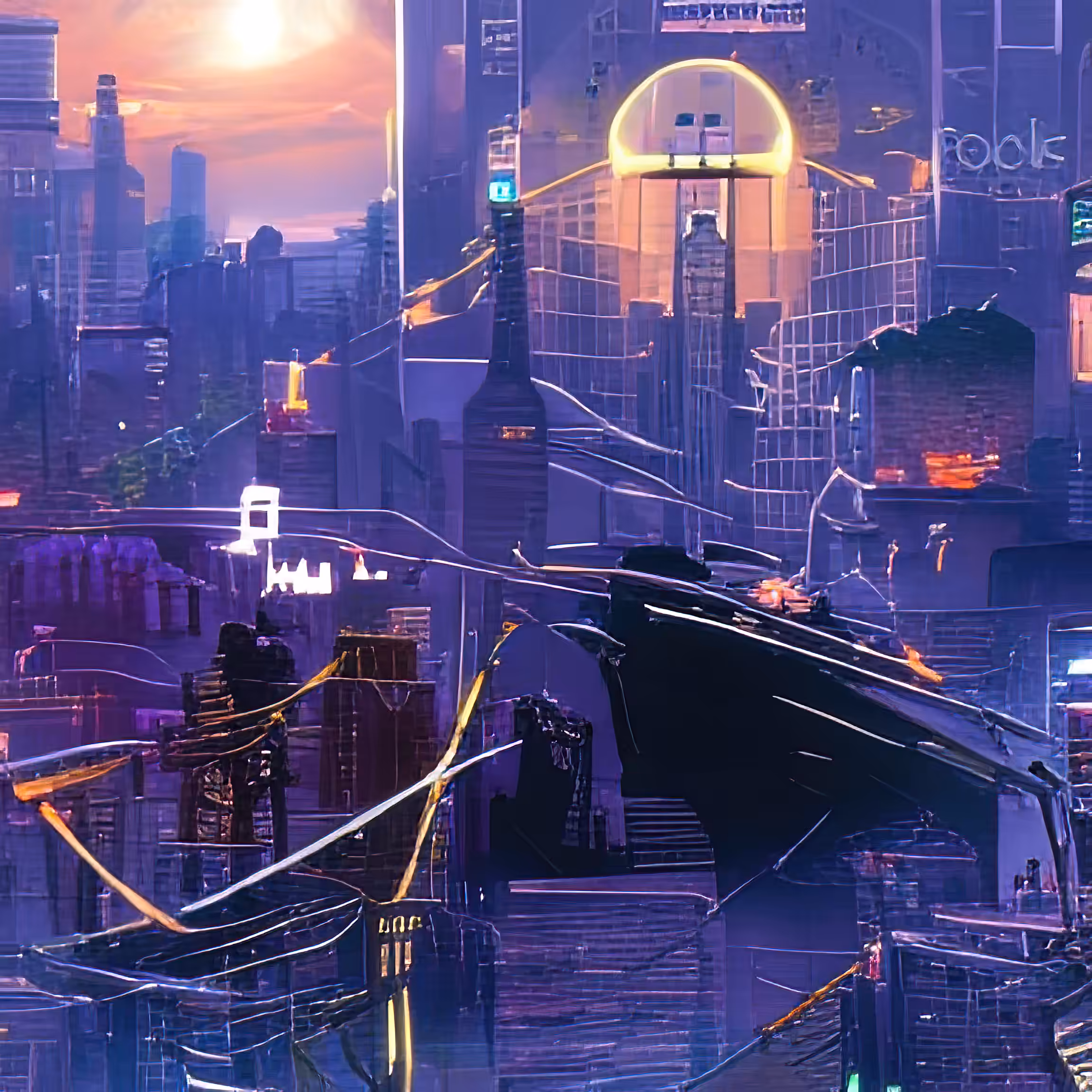 cyberpunk city panorama night 1944626582