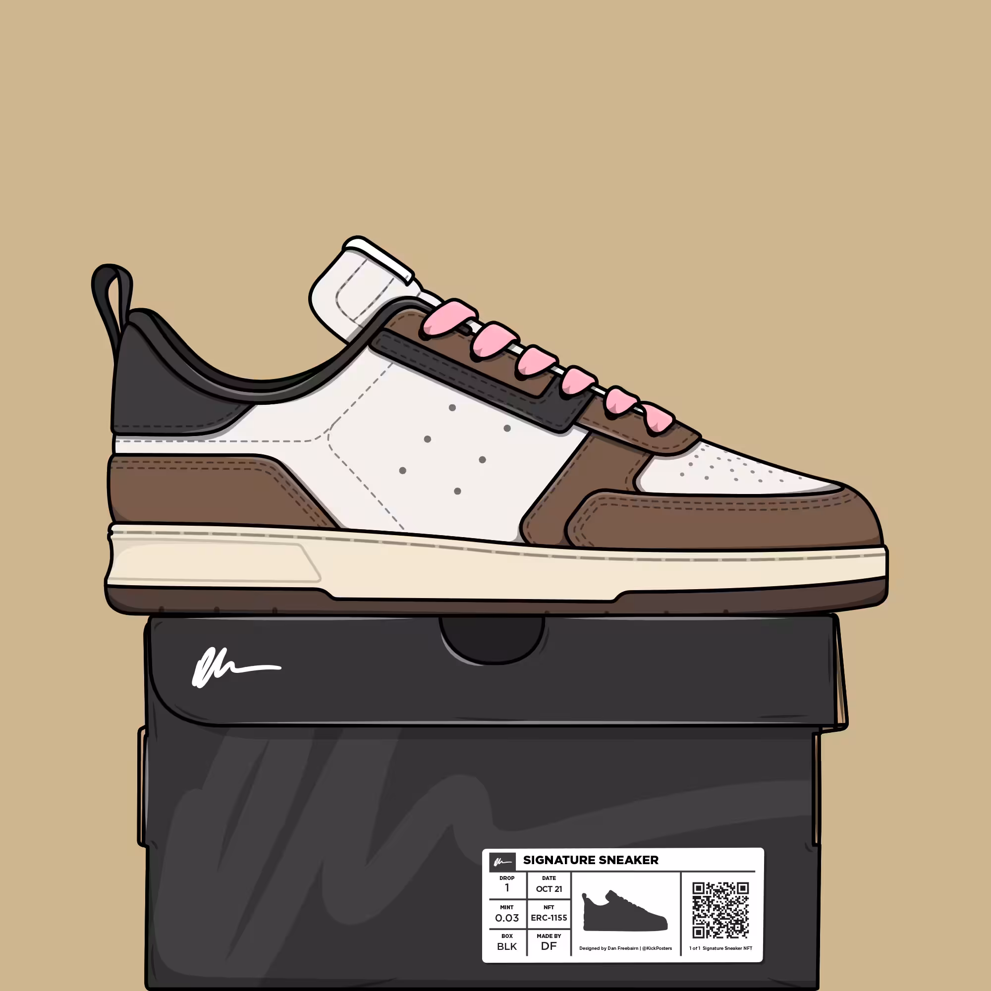 Signature Sneaker 'Cactus' - #030