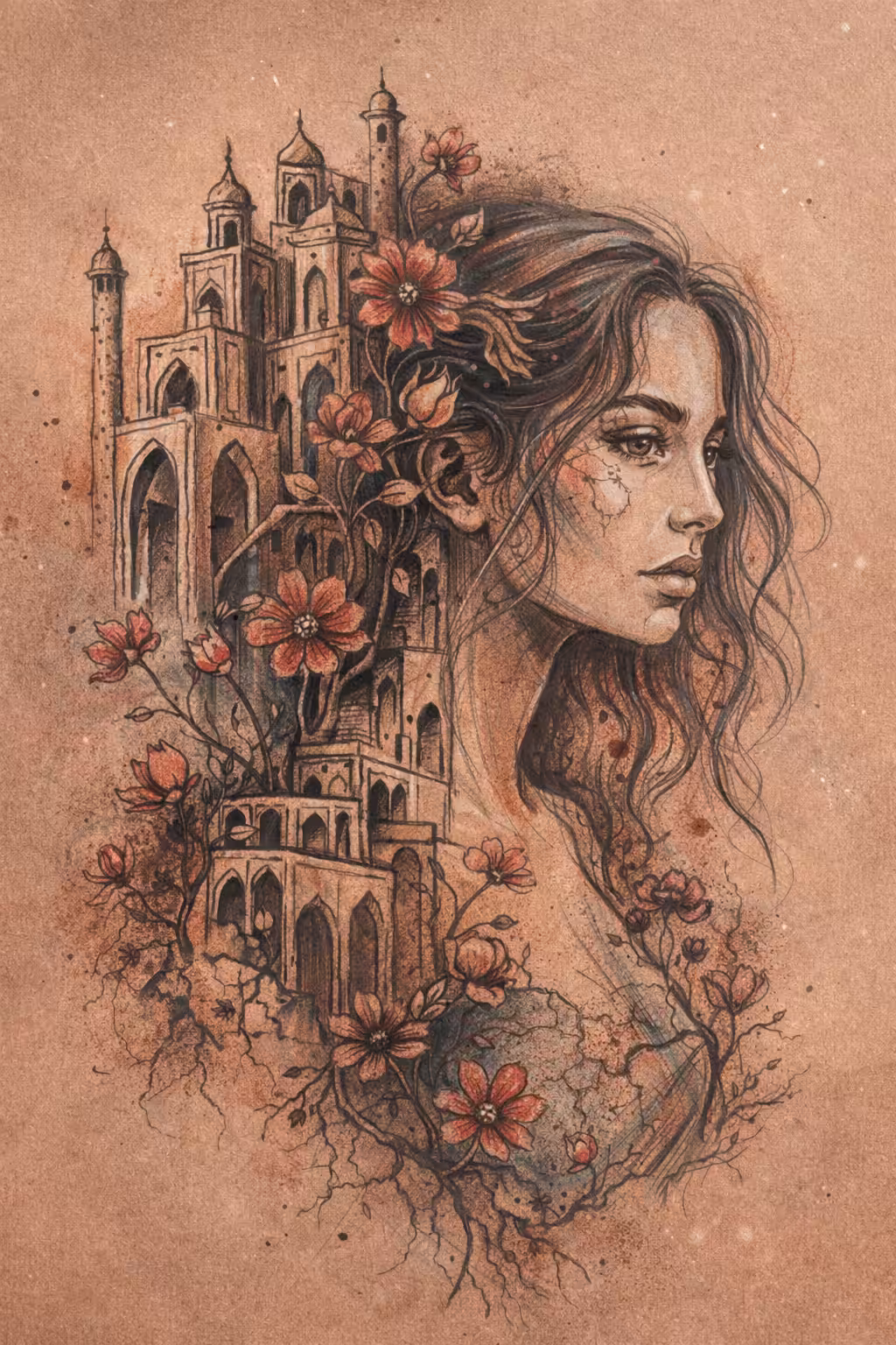 Floral Echoes of a City - 3