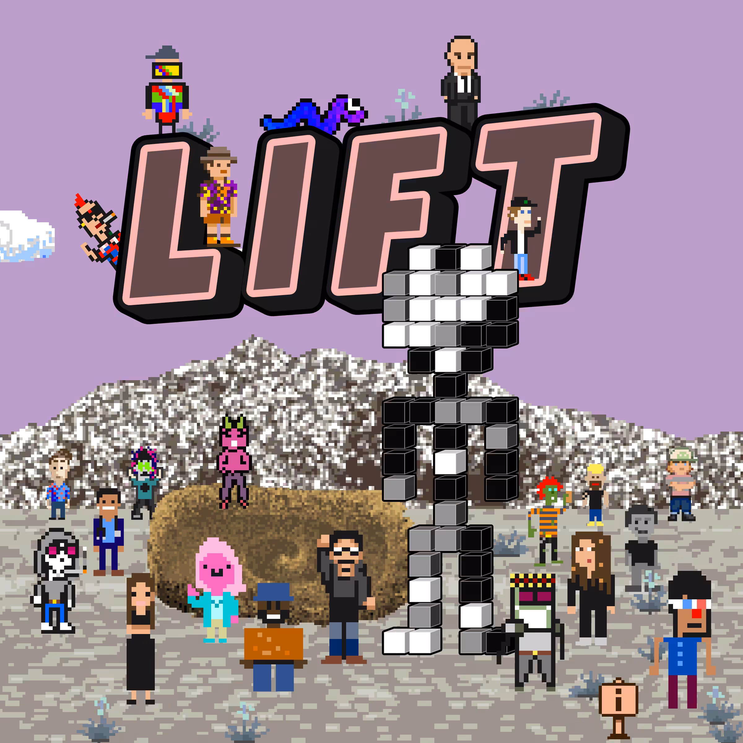 LIFT (a self portrait) #681