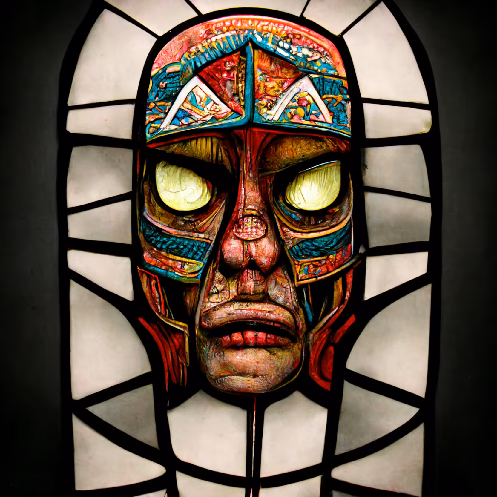 Stained Aztec 06