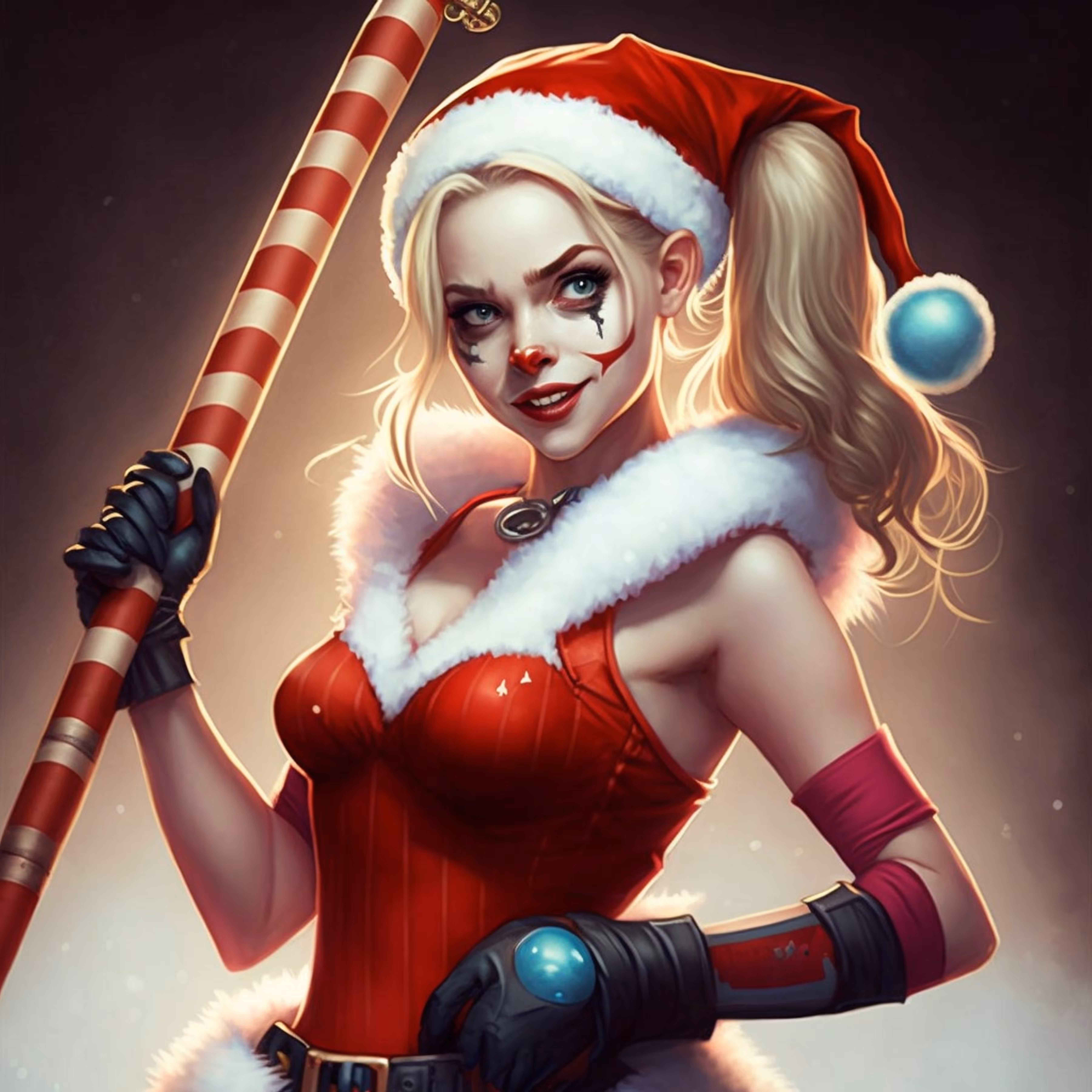 Sexy Santa No. 6 by Nympho.tez the Artist iNympho.com