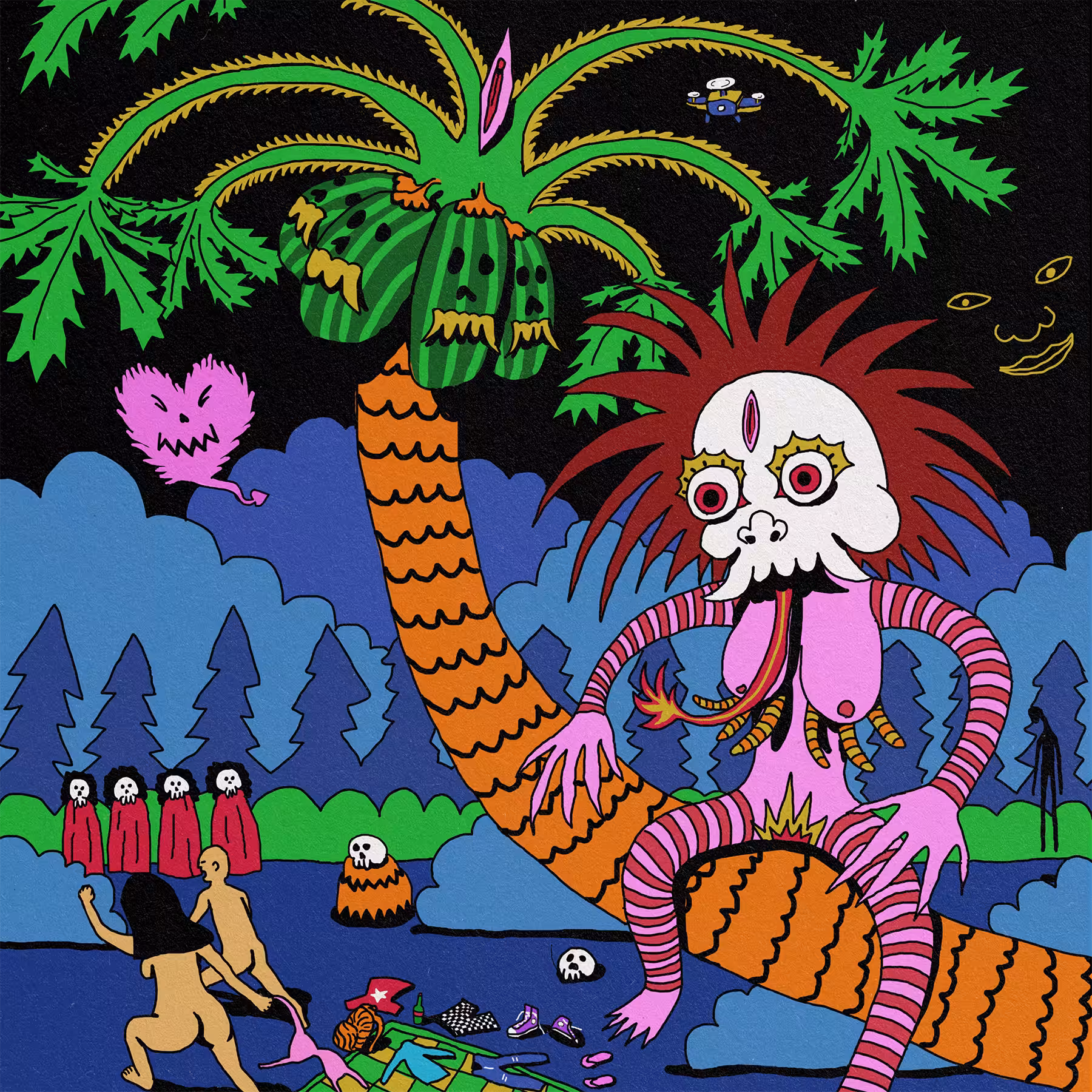 Under the Papaya Tree