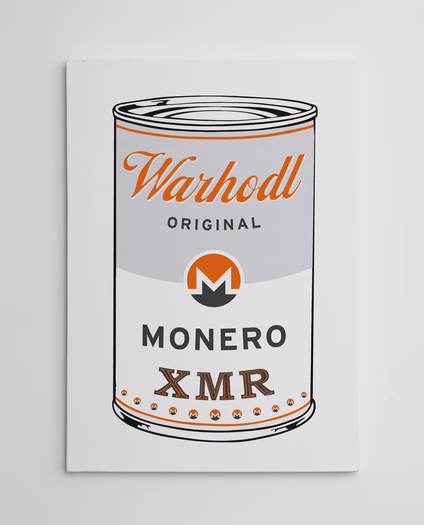 WARHODL Artist Proofs: WARHODL Artist Proof "MONERO" Original Can