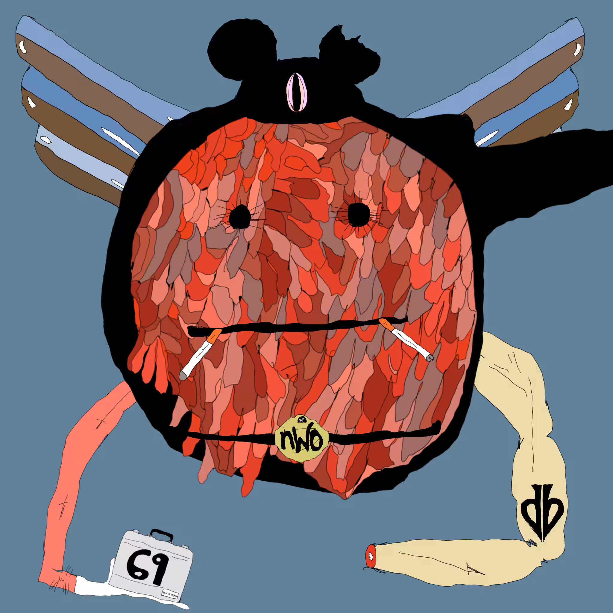 gristle buddeez worldwide: buddee #1555