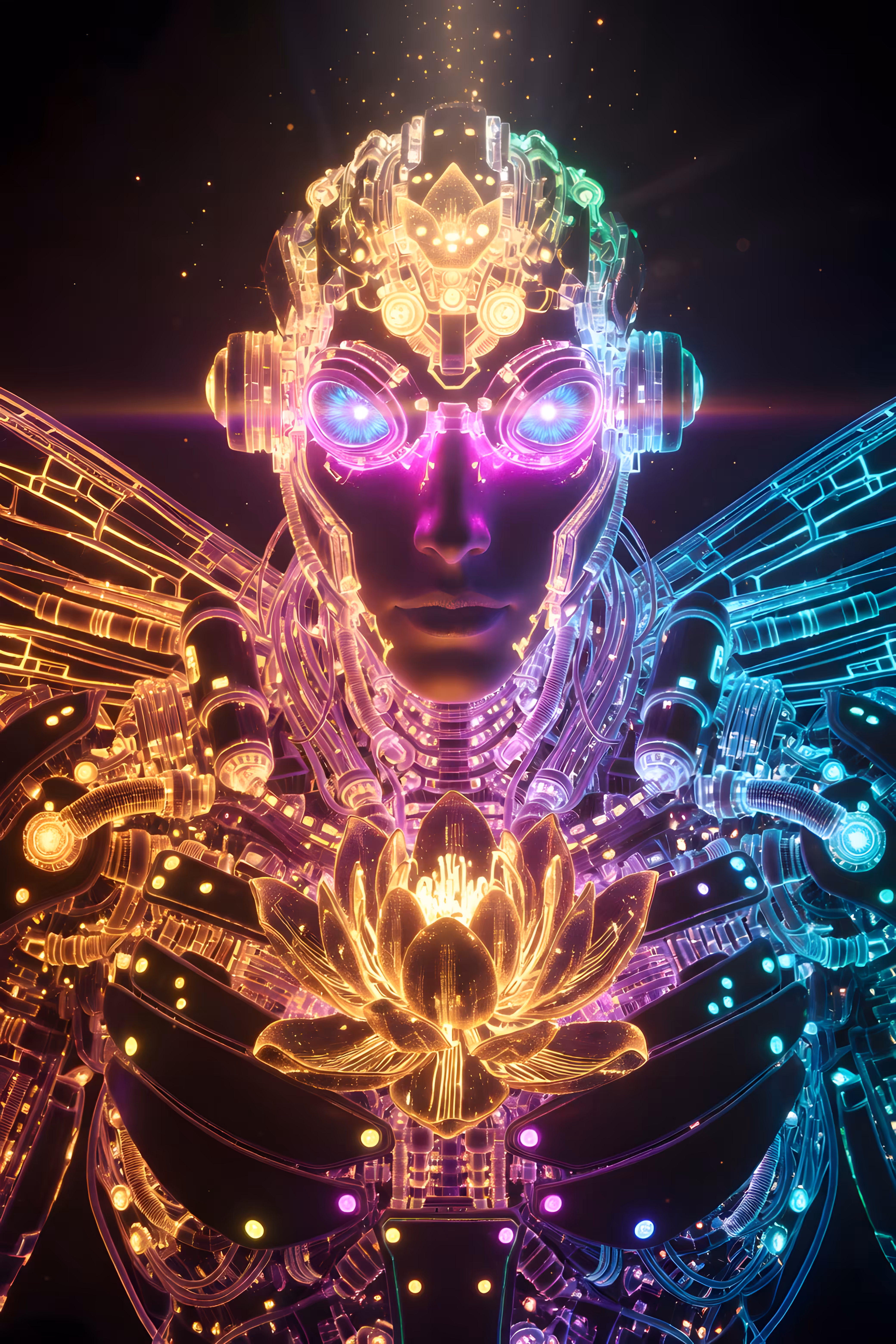 Flor do Lótus — Cybernetic Temple: Flor do Lótus XXX — Chapter II: The Mechanical Soul