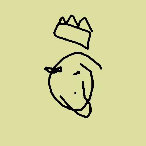 Basquiat Doodles: Basquiat #1582