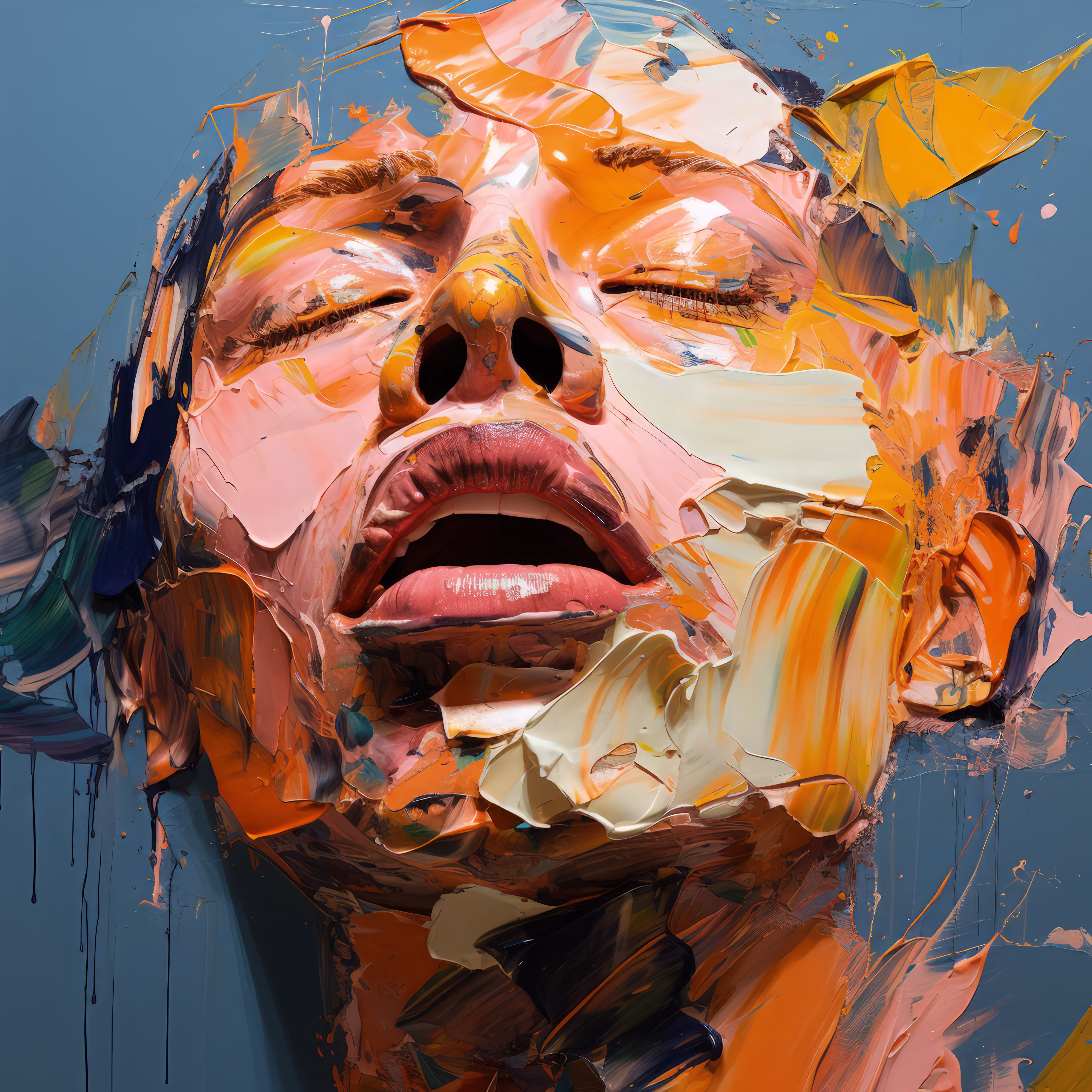 Painted Heads: #14