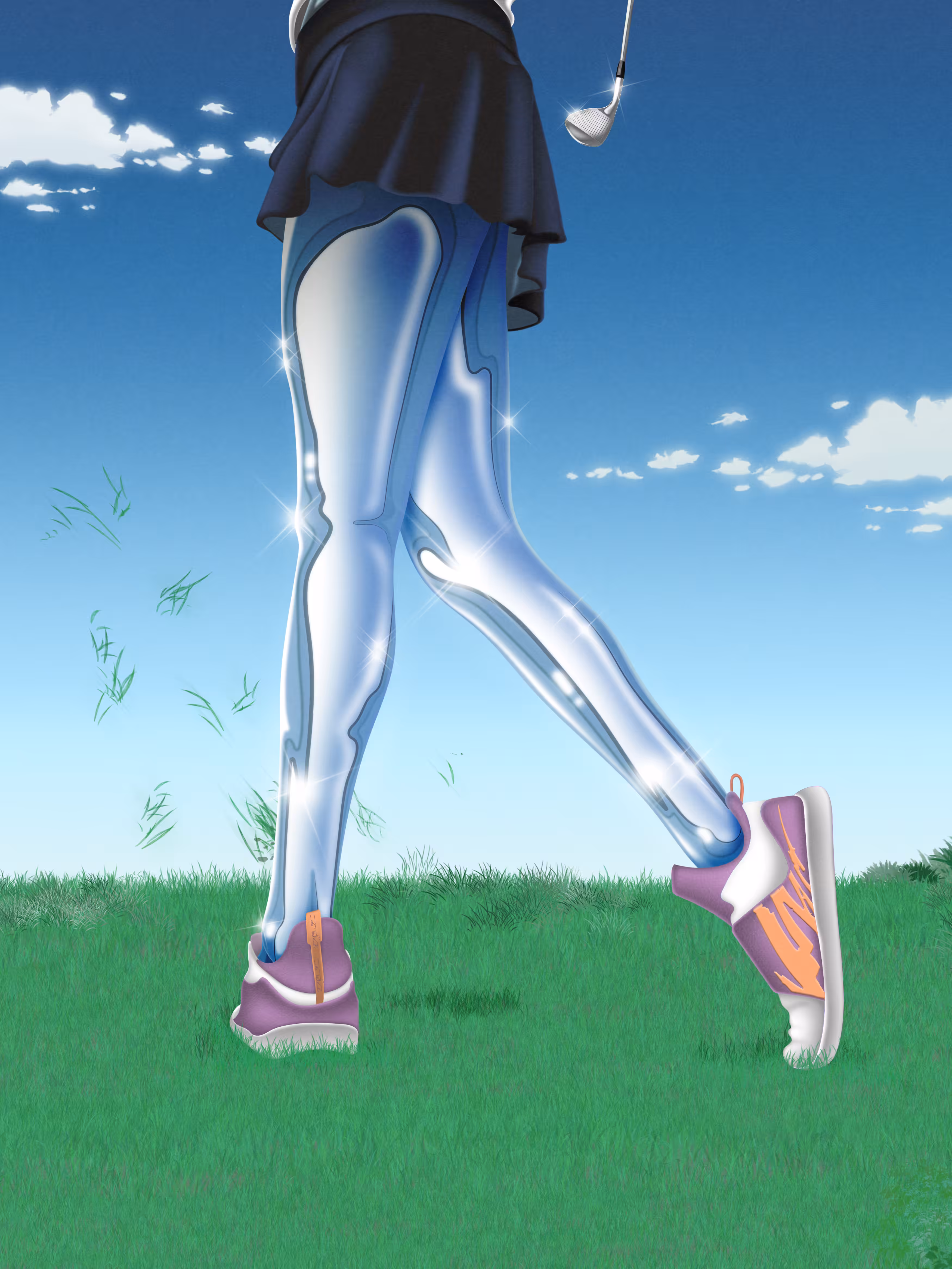 in the rough