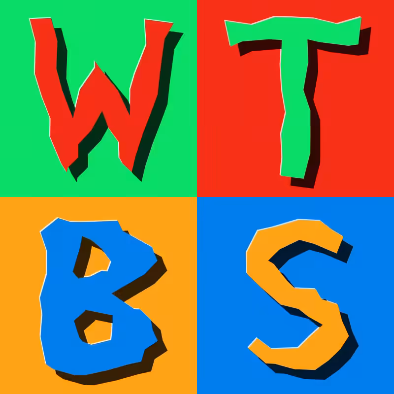 Waiting To Be Signed Logo with Wobbles #225