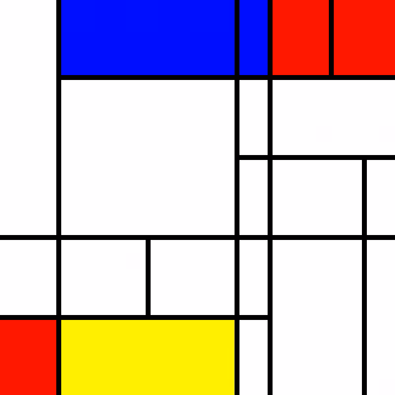 compositioninredblueandyellow.art, (NFT) #78